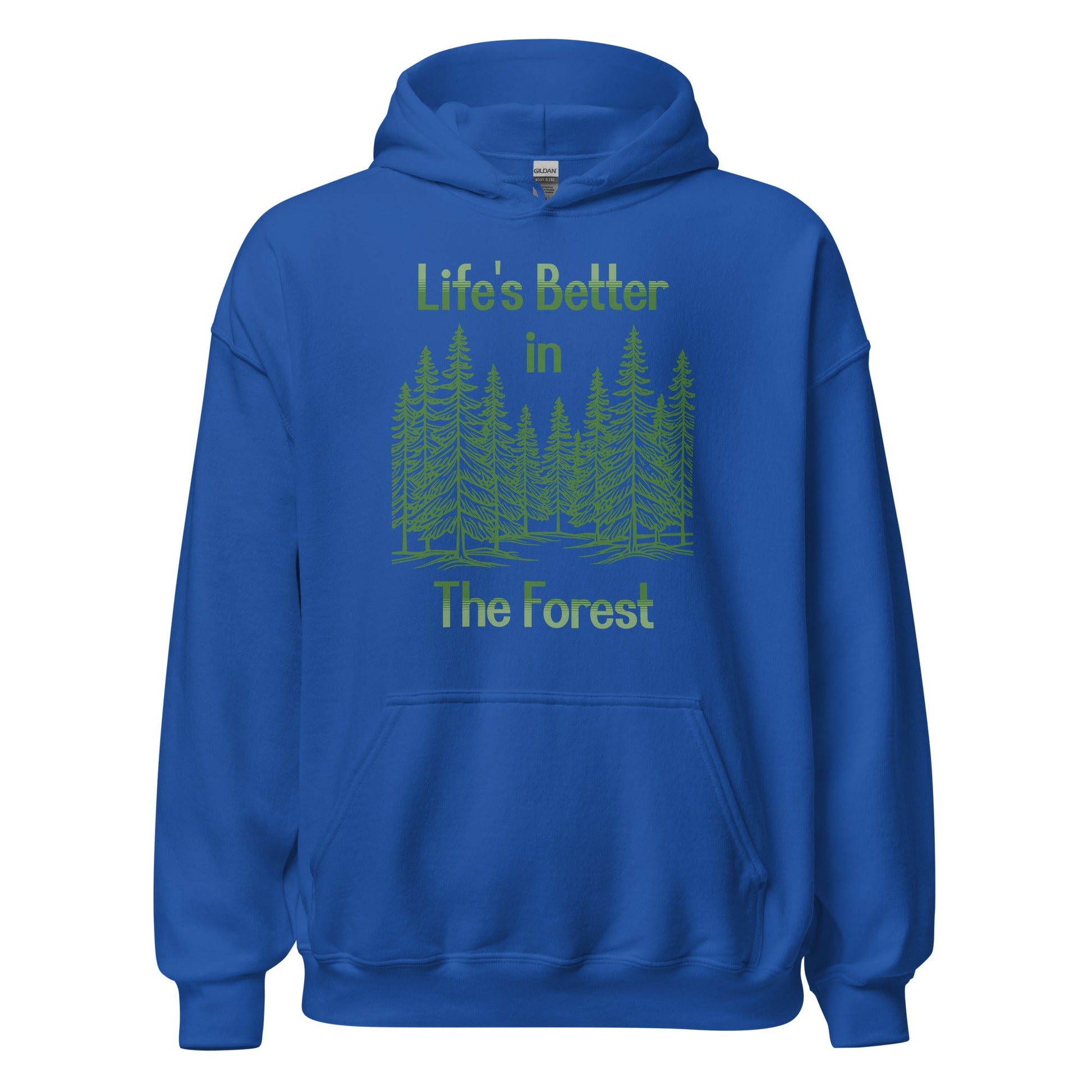 Life's Better In The Forest II Men's (Unisex) Hoodie - Hoodies - Discovery Co.