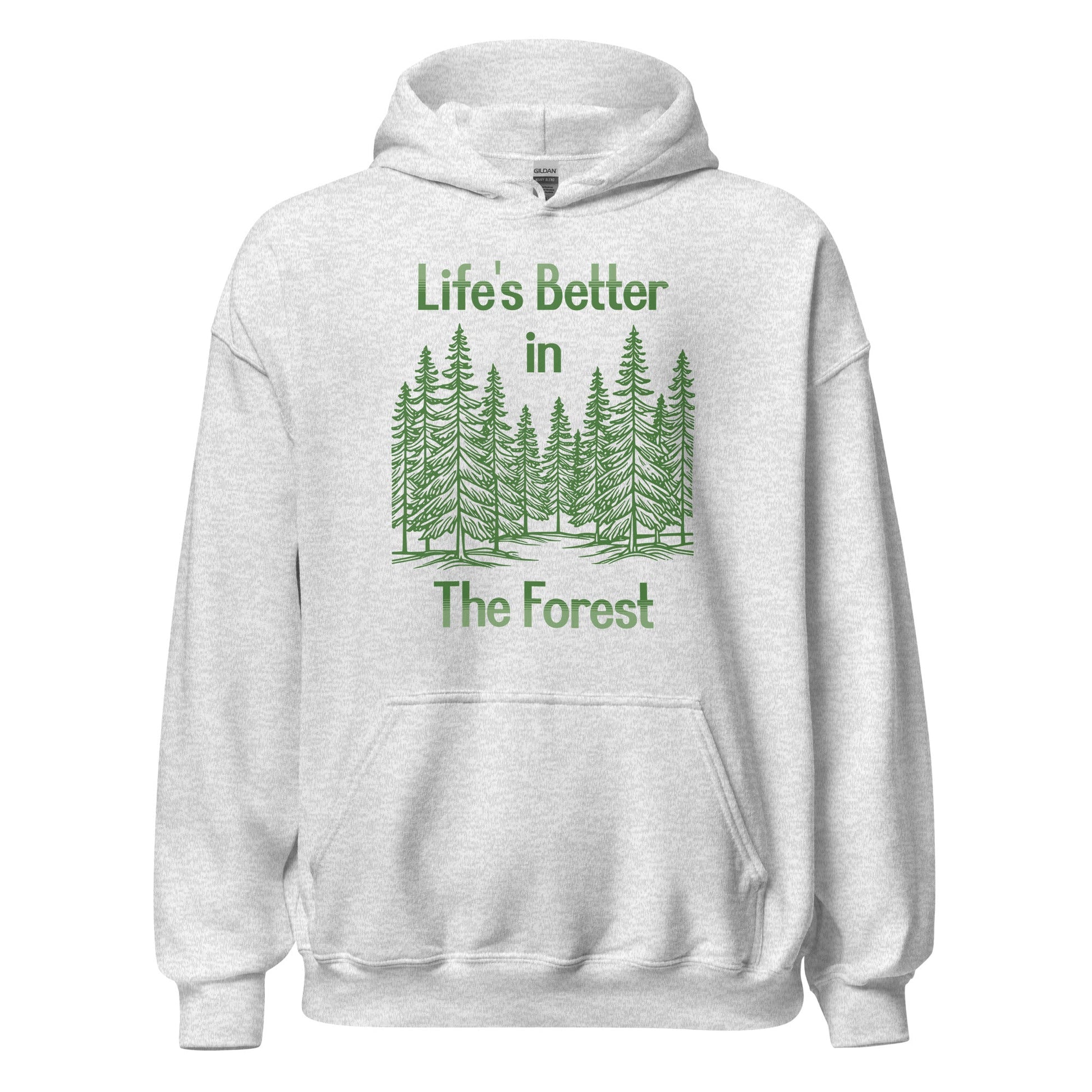 Life's Better In The Forest II Men's (Unisex) Hoodie - Hoodies - Discovery Co.