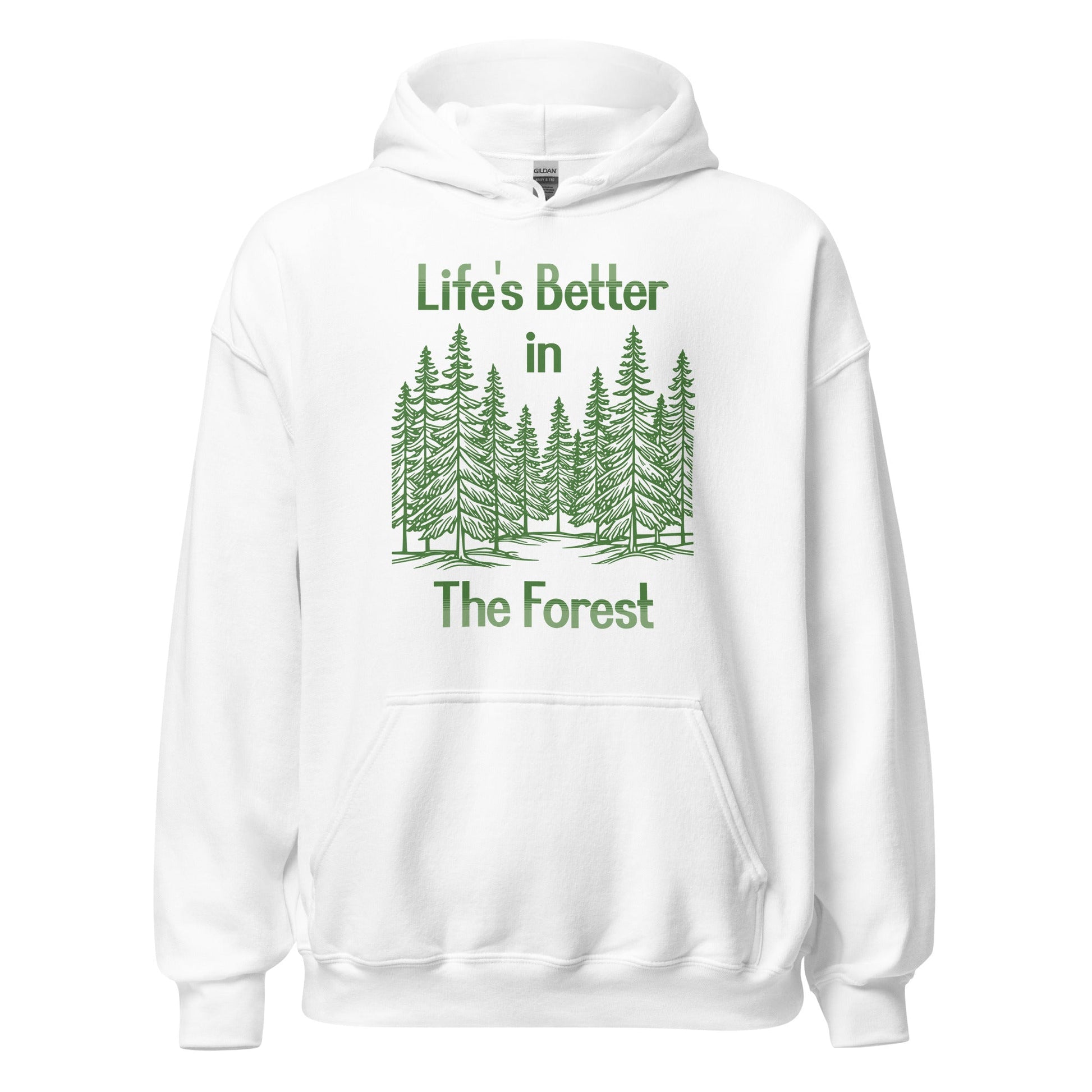 Life's Better In The Forest II Men's (Unisex) Hoodie - Hoodies - Discovery Co.