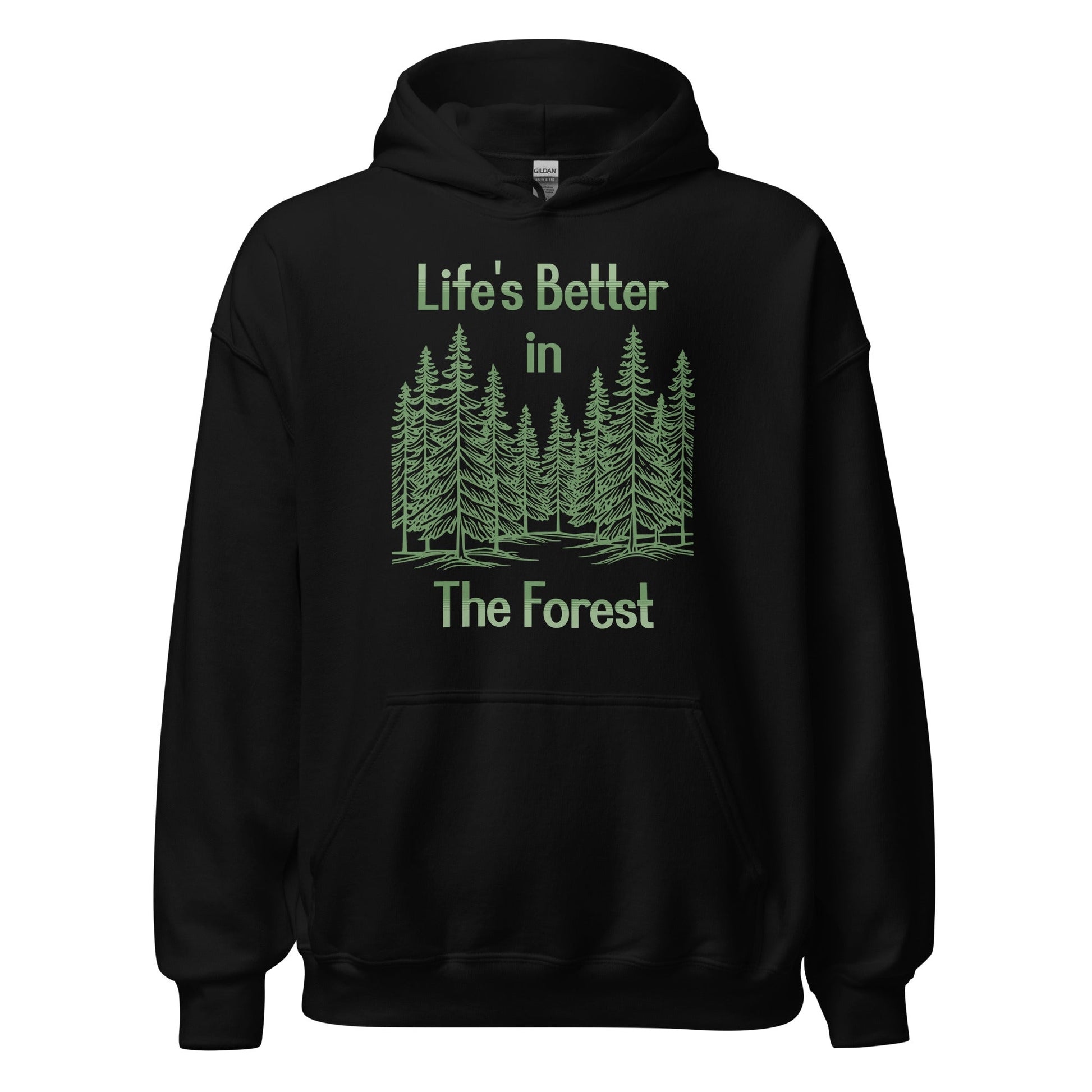 Life's Better In The Forest II Men's (Unisex) Hoodie - Hoodies - Discovery Co.