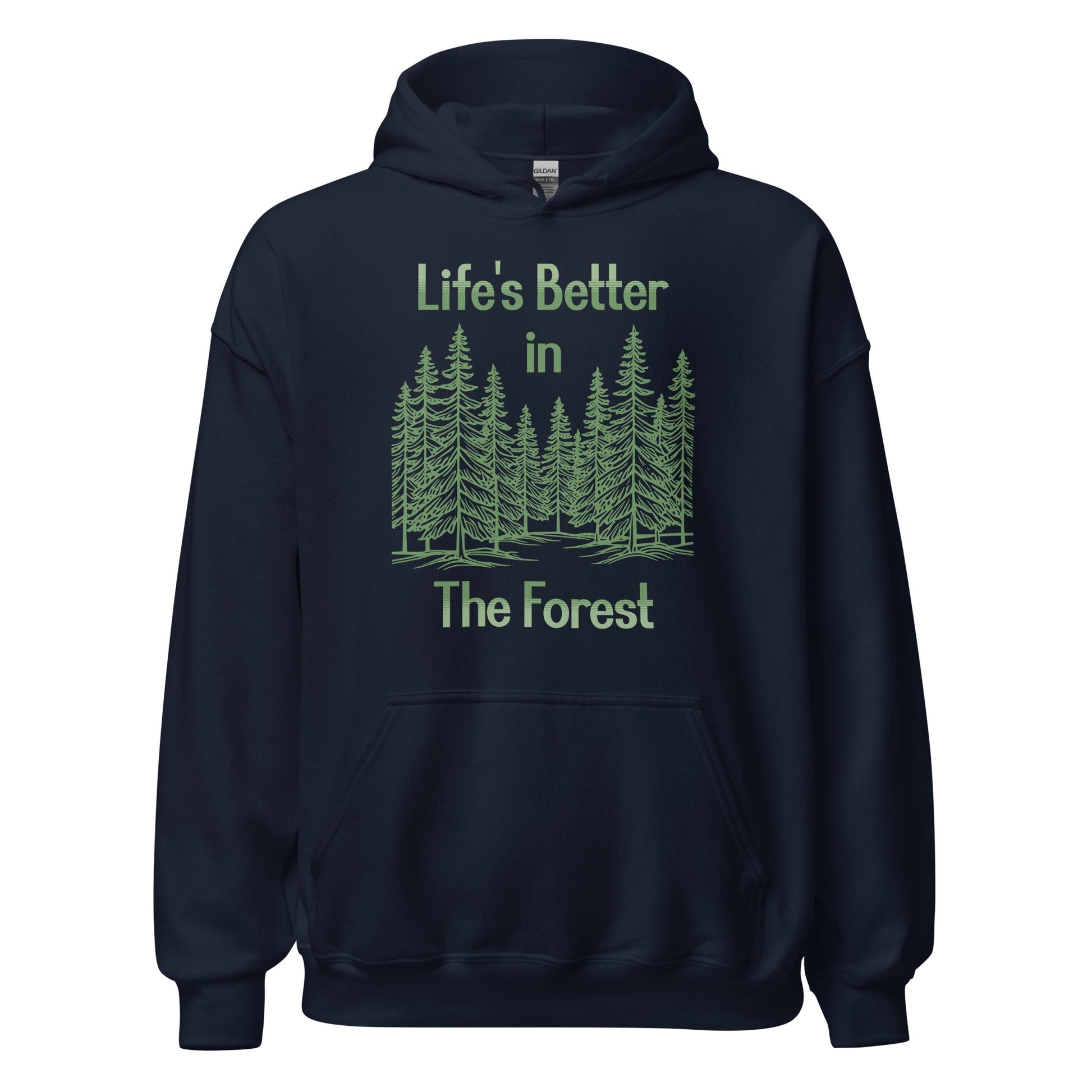Life's Better In The Forest II Men's (Unisex) Hoodie - Hoodies - Discovery Co.