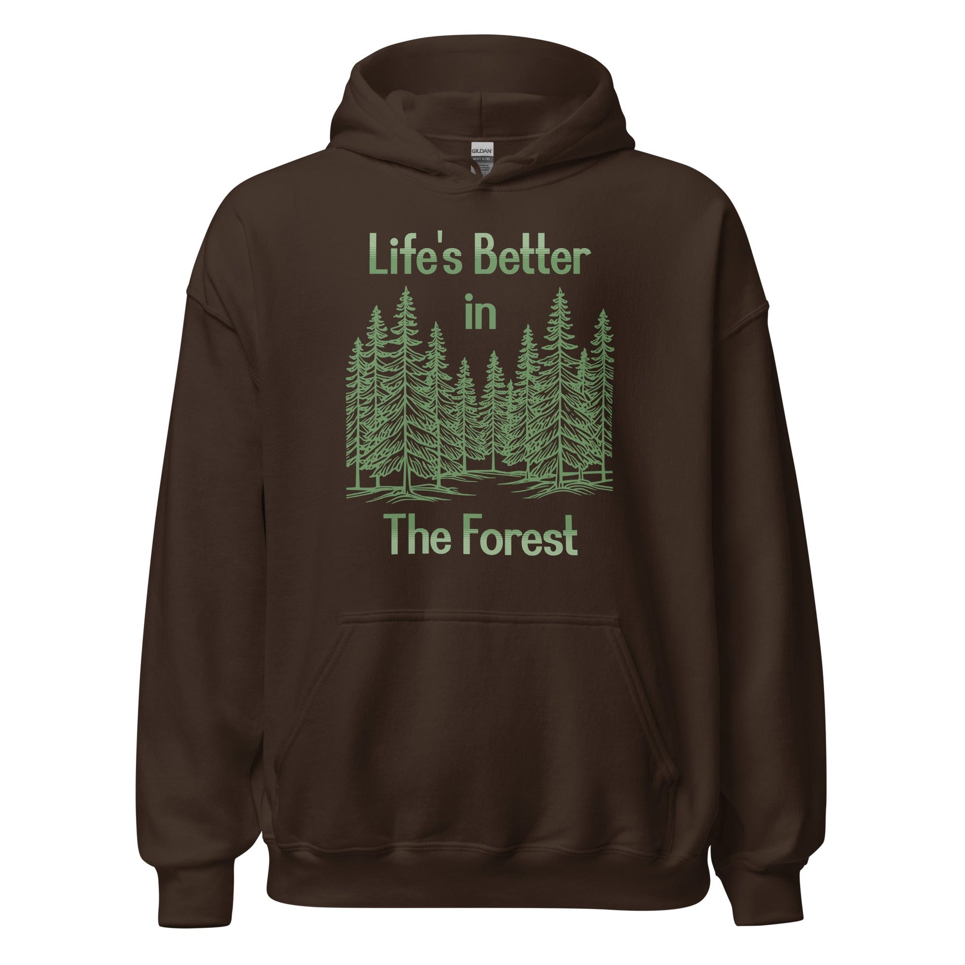 Life's Better In The Forest II Men's (Unisex) Hoodie - Hoodies - Discovery Co.