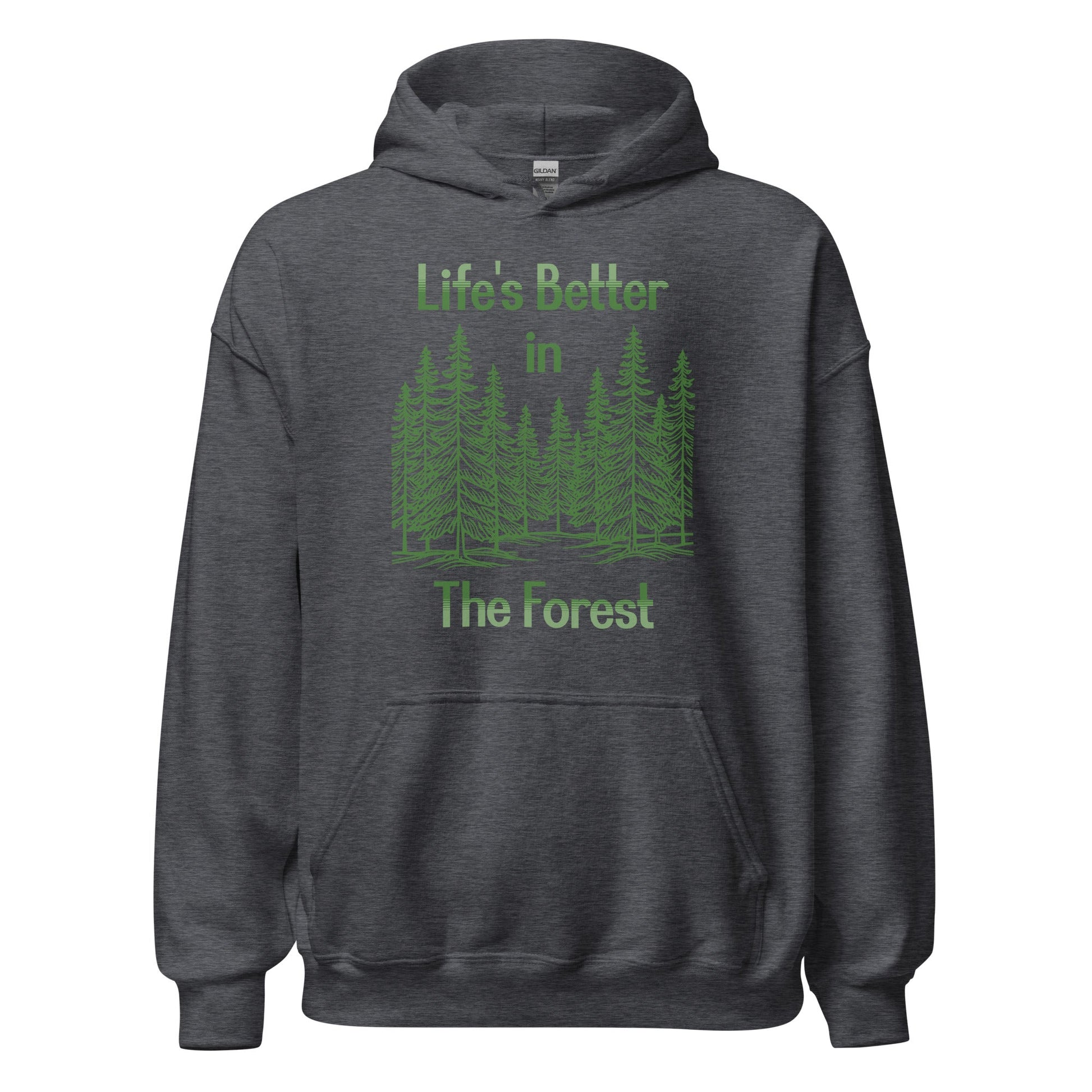 Life's Better In The Forest II Men's (Unisex) Hoodie - Hoodies - Discovery Co.