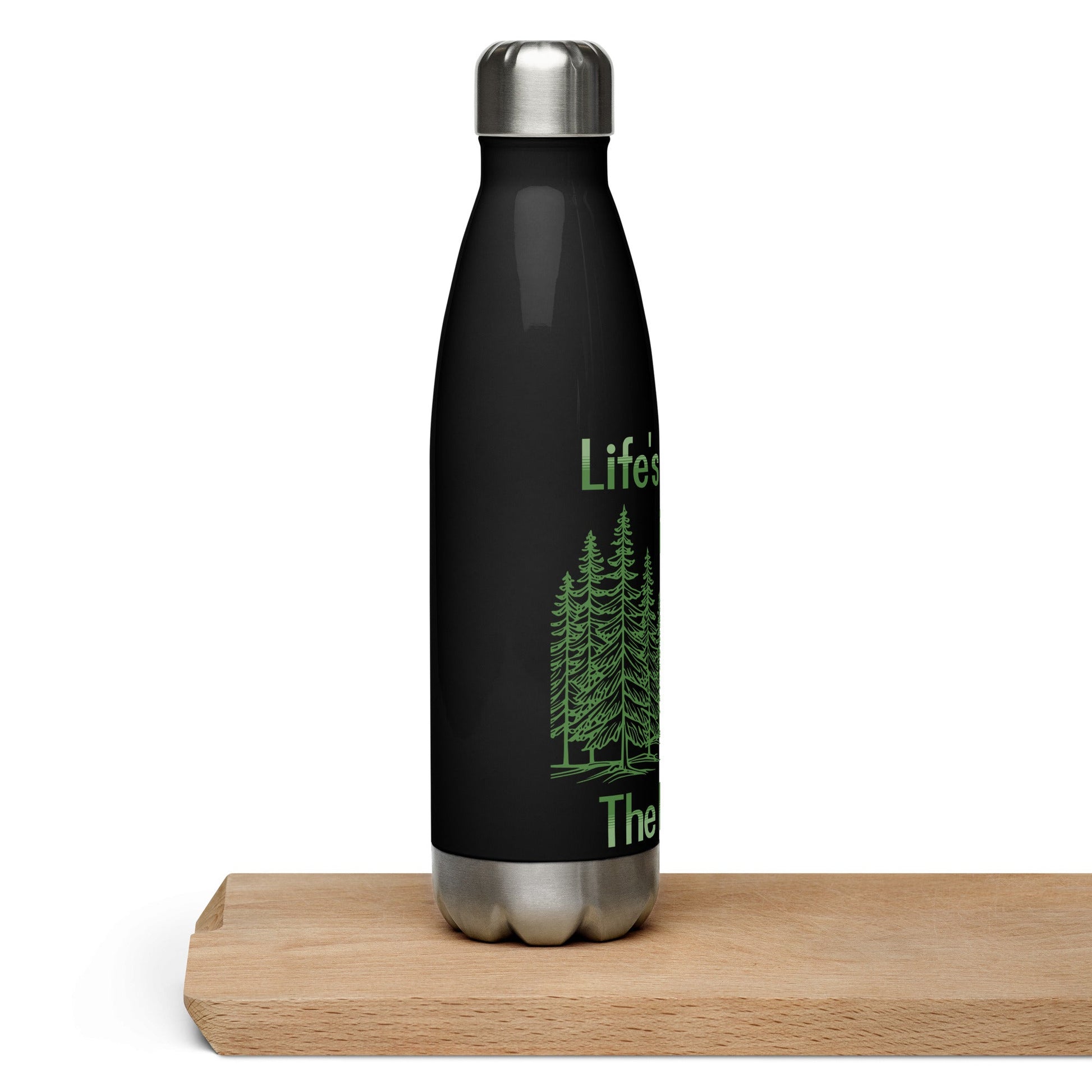Life's Better In The Forest II Stainless Steel Water Bottle - Stainless Steel Water Bottle - Discovery Co.