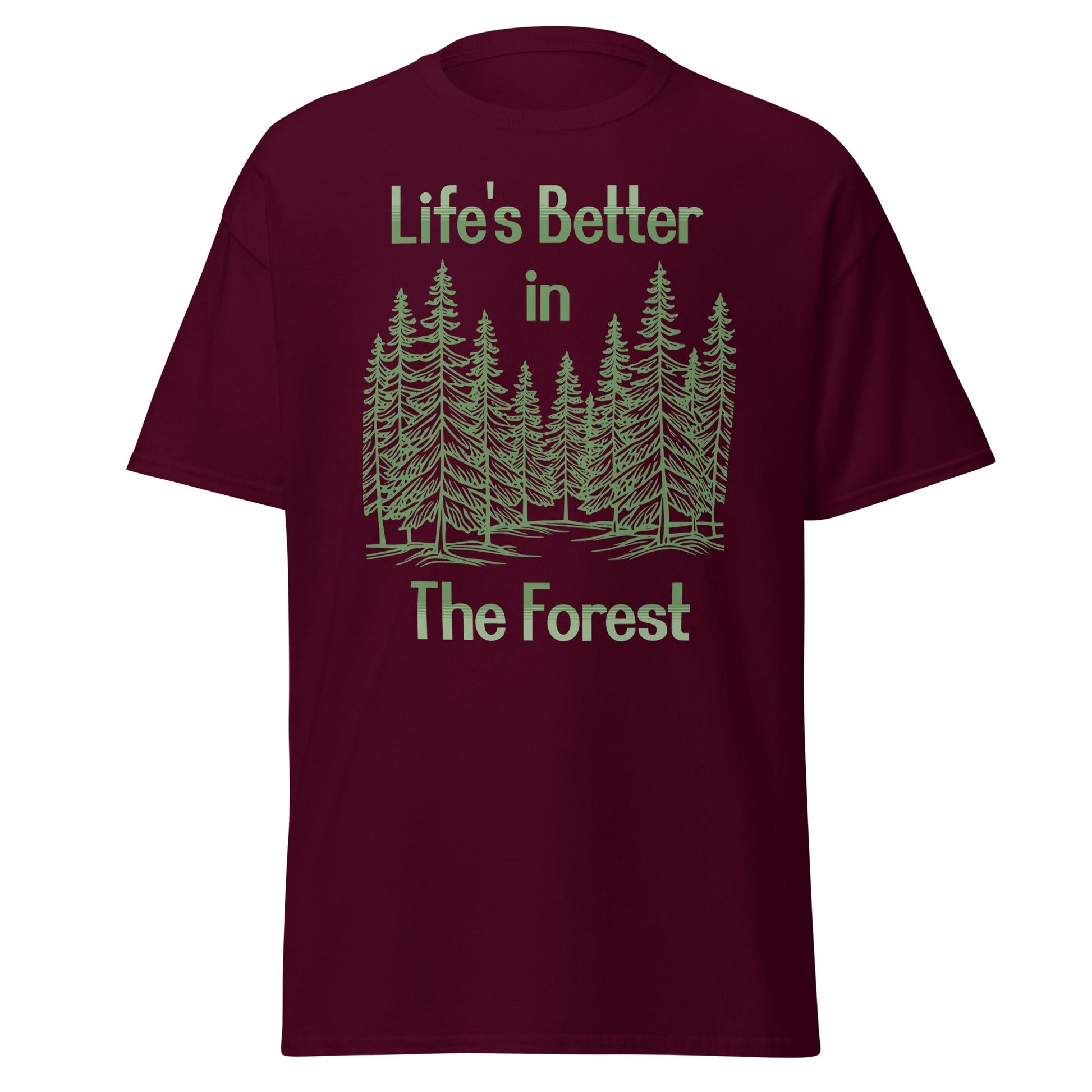 Life's Better In The Forest II Women's (Unisex) Classic Tee - Women's Shirts - Discovery Co.