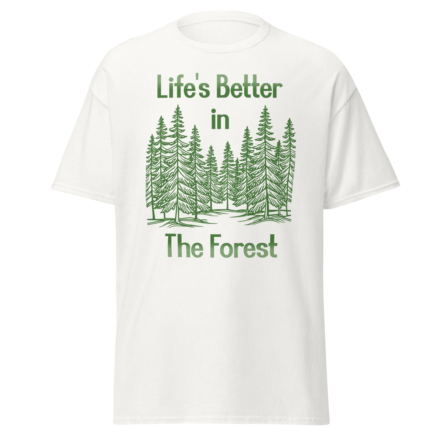 Life's Better In The Forest II Women's (Unisex) Classic Tee - Women's Shirts - Discovery Co.