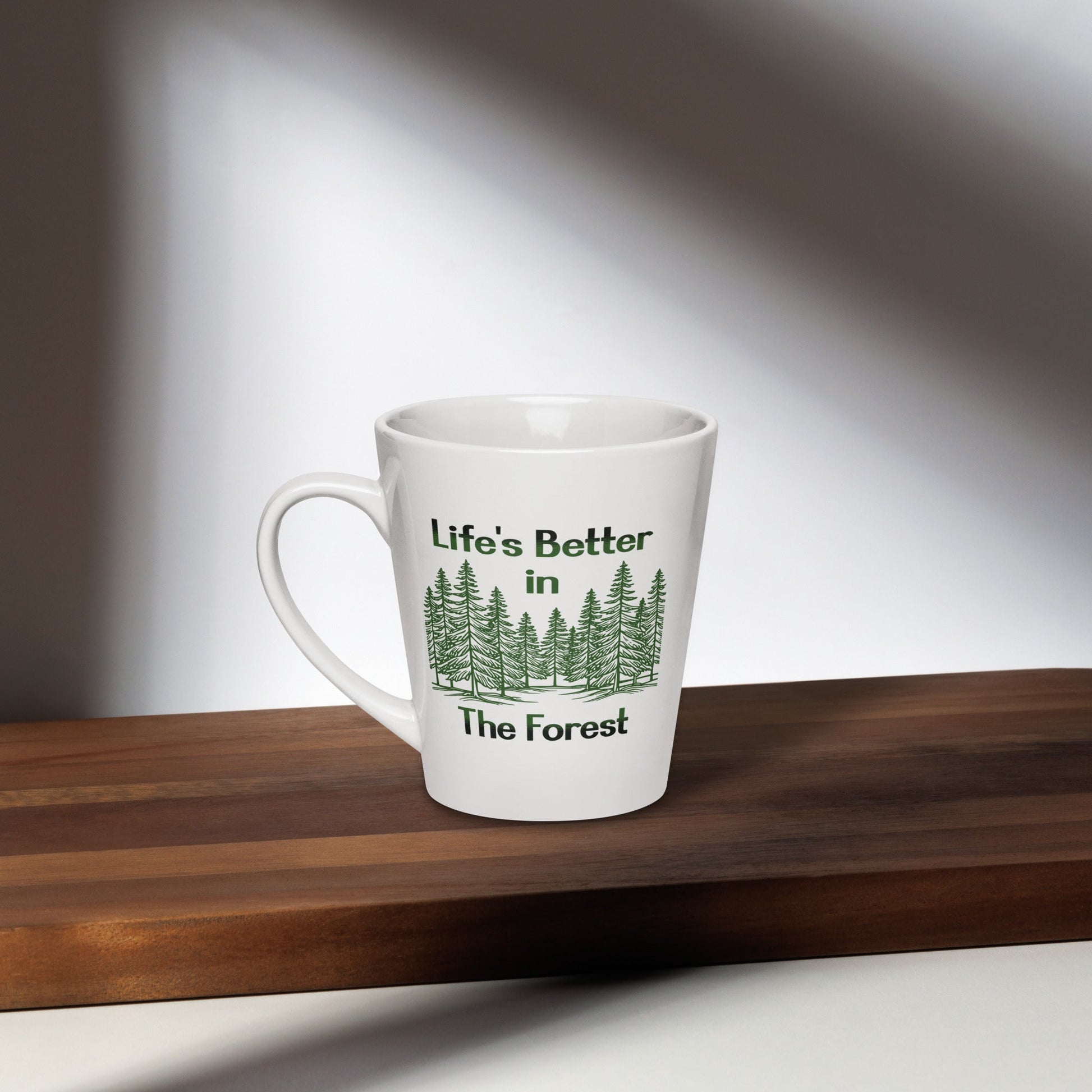 Life's Better In The Forest Latte Mug - Mugs - Discovery Co.