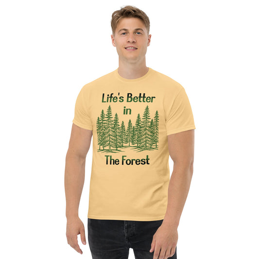 Life's Better In The Forest Men's (Unisex) Classic Tee - Men's Shirts - Discovery Co.