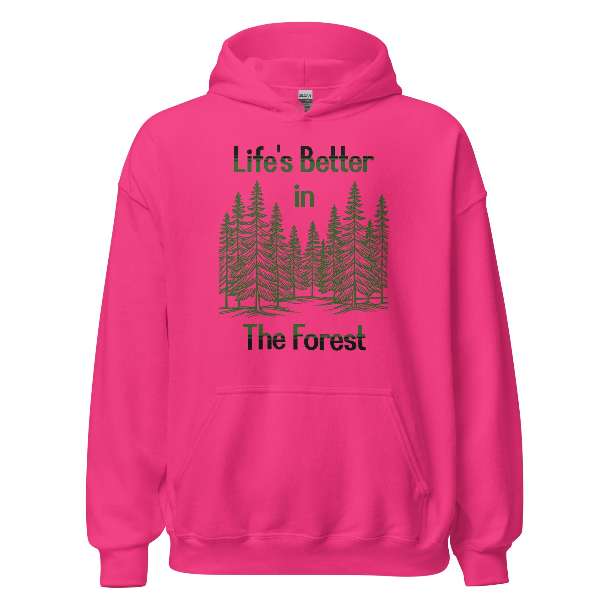Life's Better In The Forest Men's (Unisex) Hoodie - Hoodies - Discovery Co.