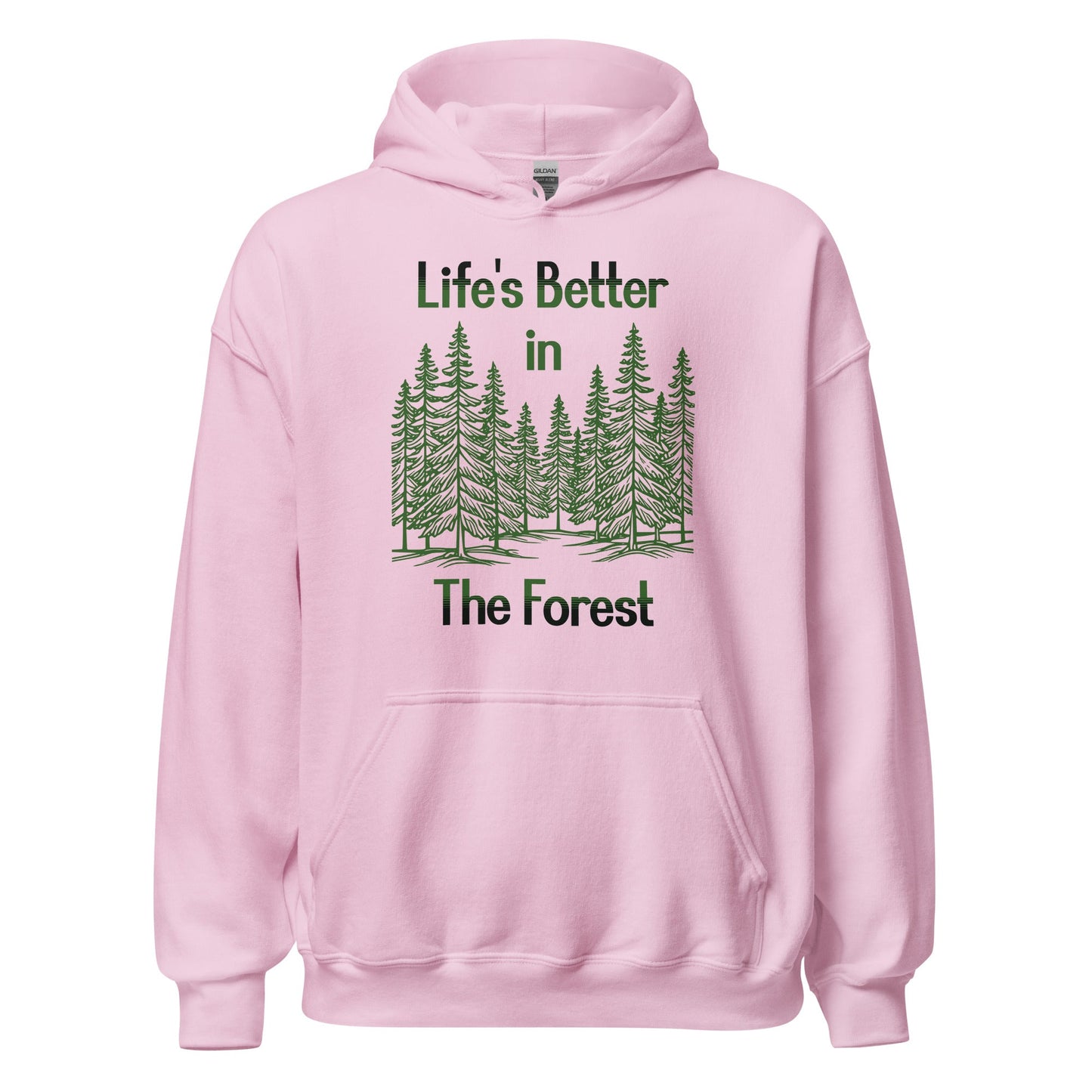 Life's Better In The Forest Men's (Unisex) Hoodie - Hoodies - Discovery Co.