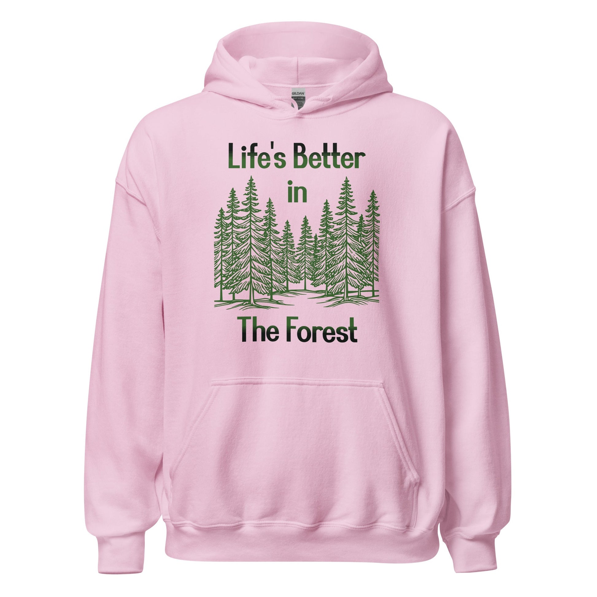 Life's Better In The Forest Men's (Unisex) Hoodie - Hoodies - Discovery Co.