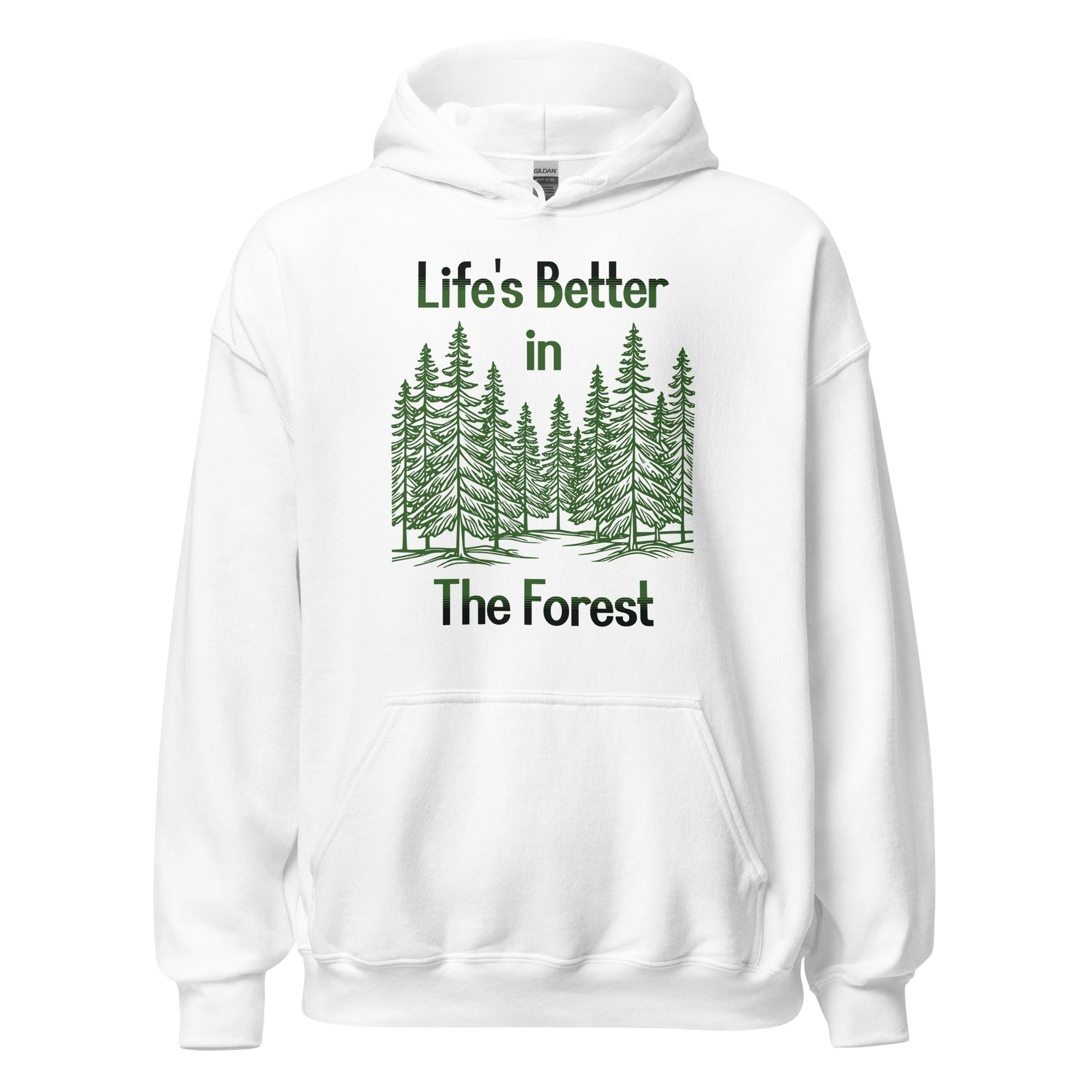 Life's Better In The Forest Men's (Unisex) Hoodie - Hoodies - Discovery Co.