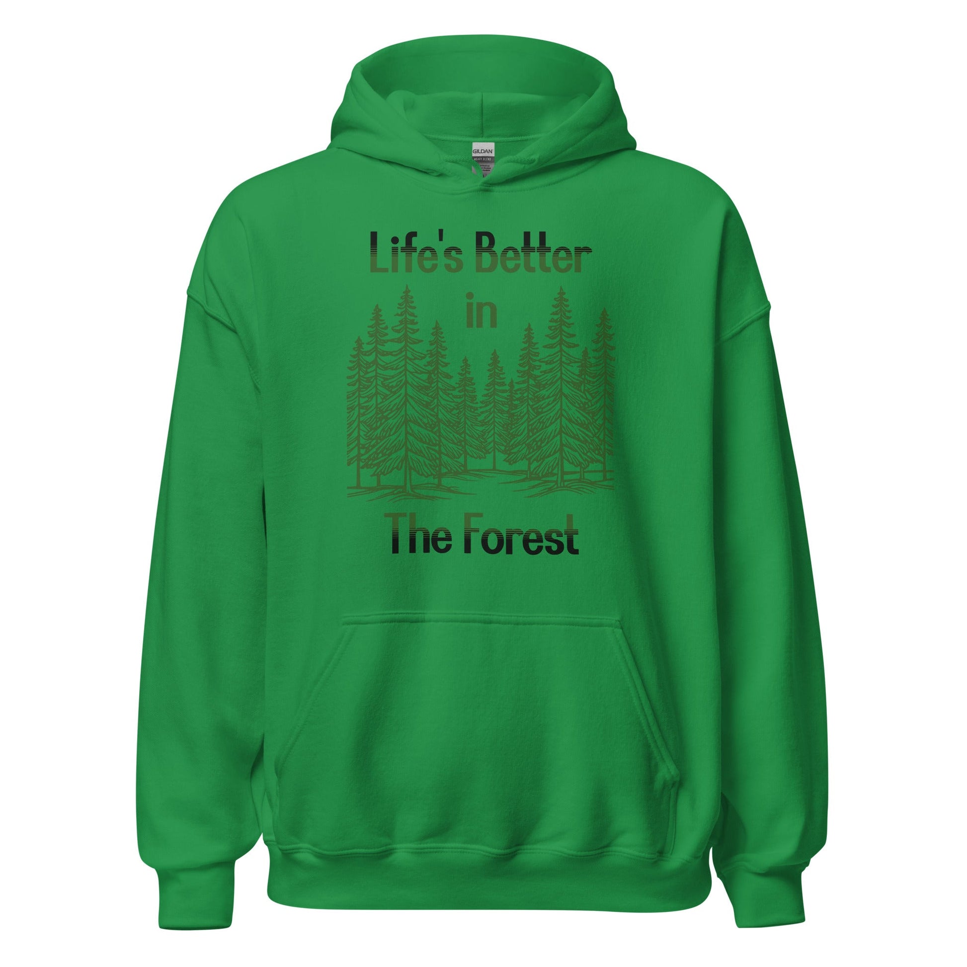 Life's Better In The Forest Men's (Unisex) Hoodie - Hoodies - Discovery Co.