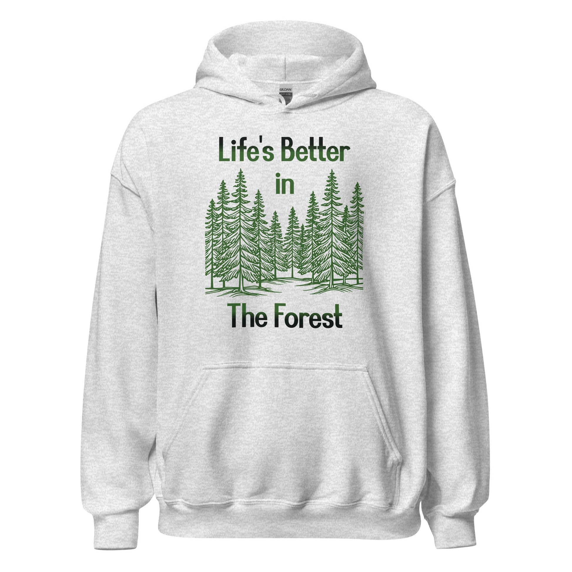 Life's Better In The Forest Men's (Unisex) Hoodie - Hoodies - Discovery Co.