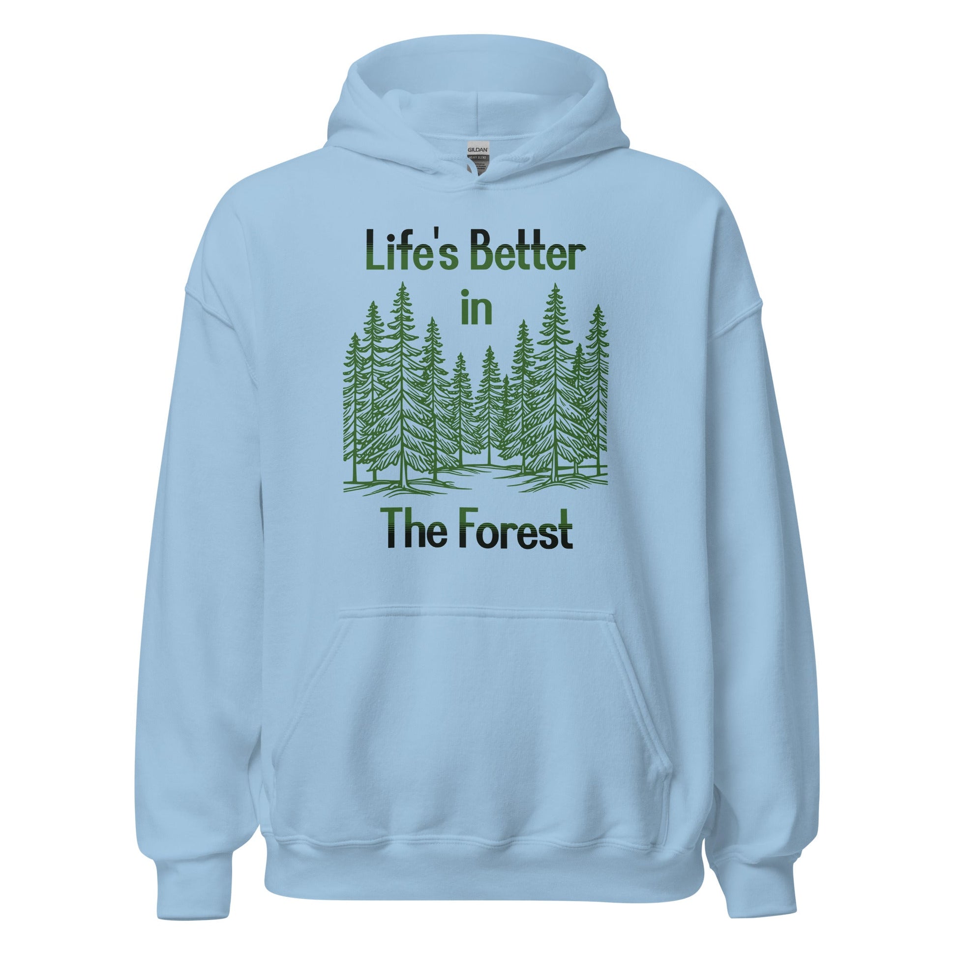 Life's Better In The Forest Men's (Unisex) Hoodie - Hoodies - Discovery Co.
