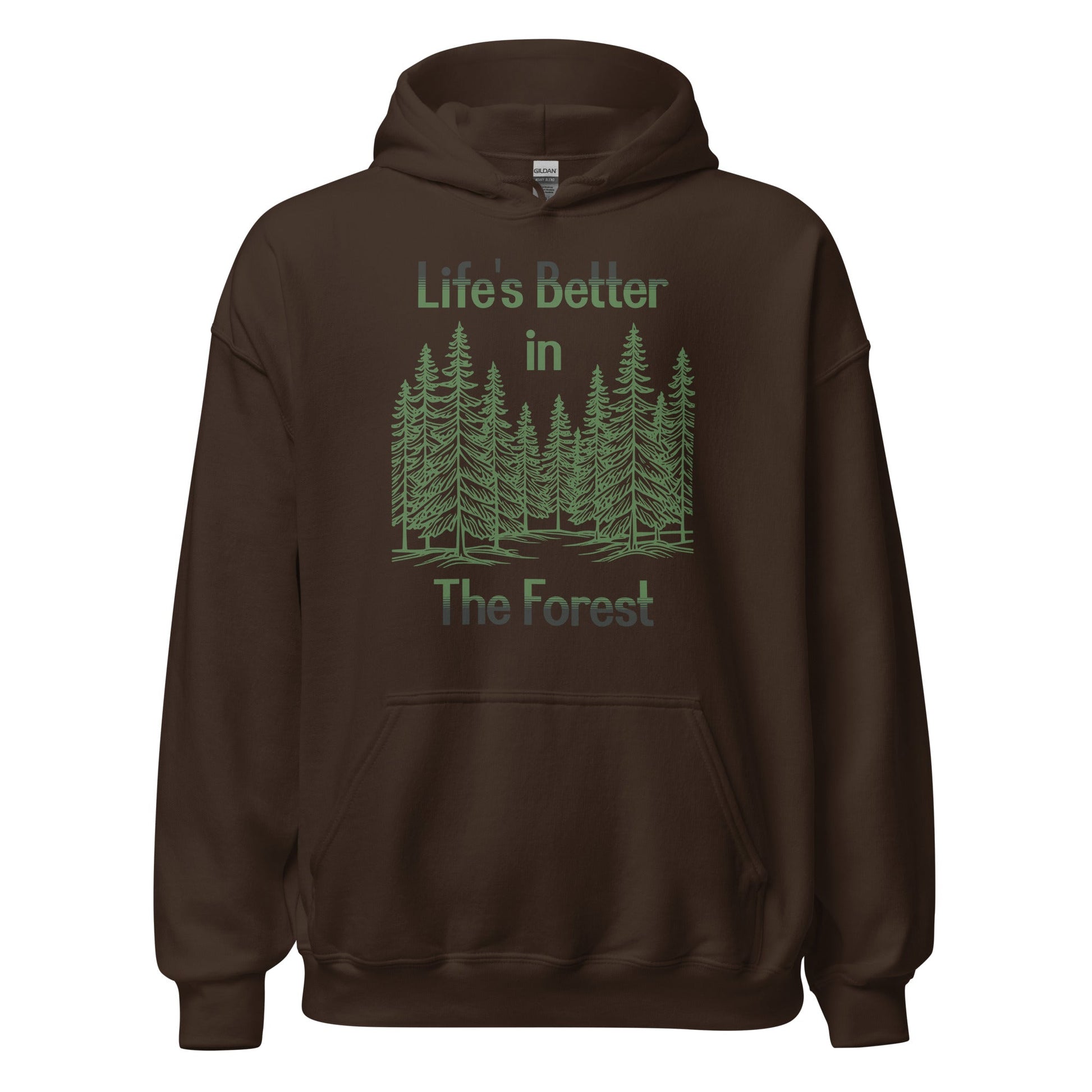 Life's Better In The Forest Men's (Unisex) Hoodie - Hoodies - Discovery Co.