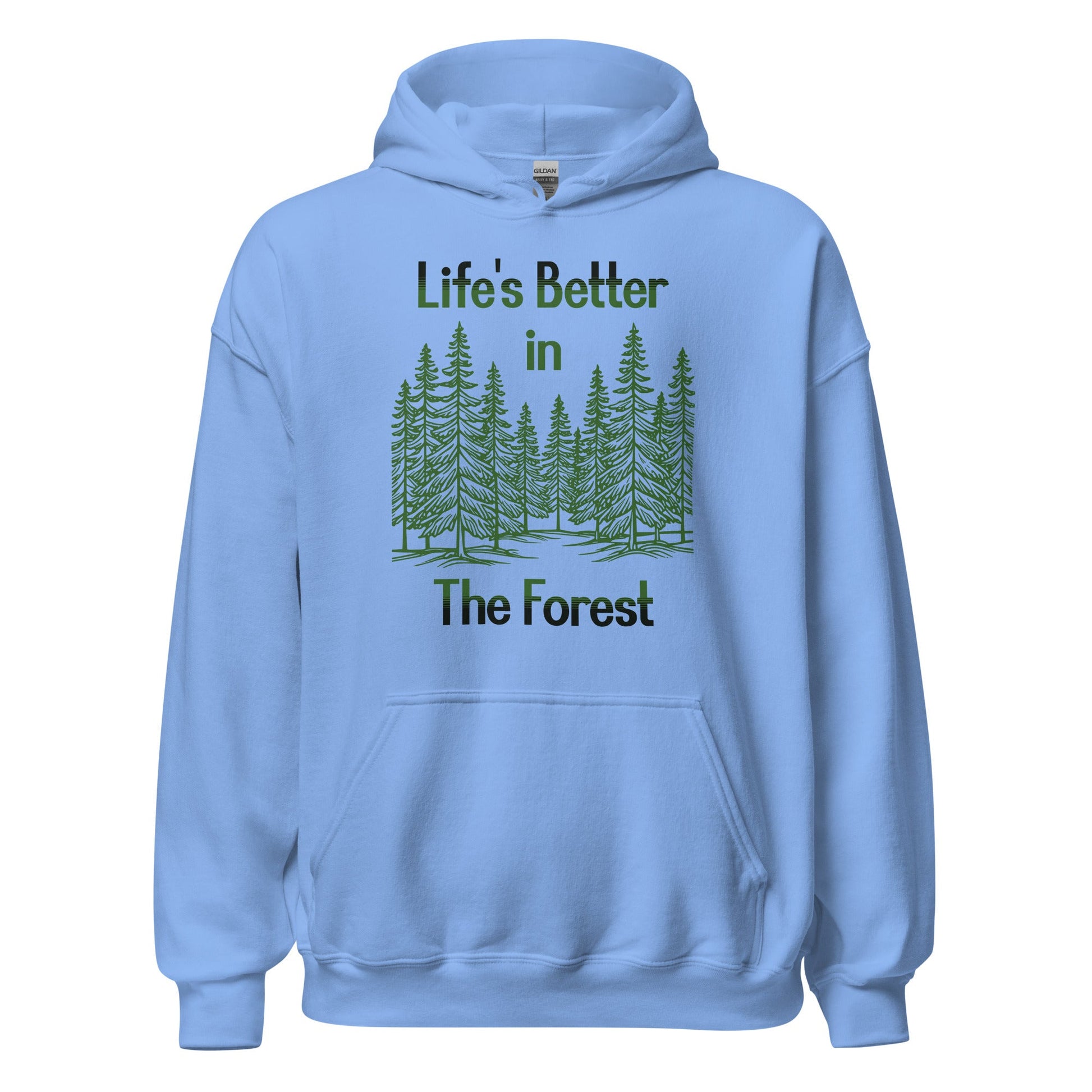 Life's Better In The Forest Men's (Unisex) Hoodie - Hoodies - Discovery Co.