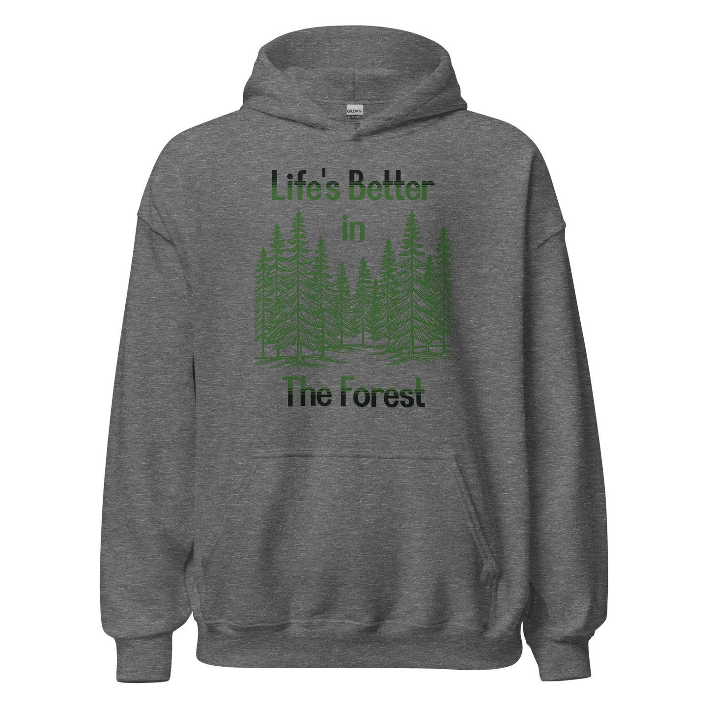 Life's Better In The Forest Men's (Unisex) Hoodie - Hoodies - Discovery Co.