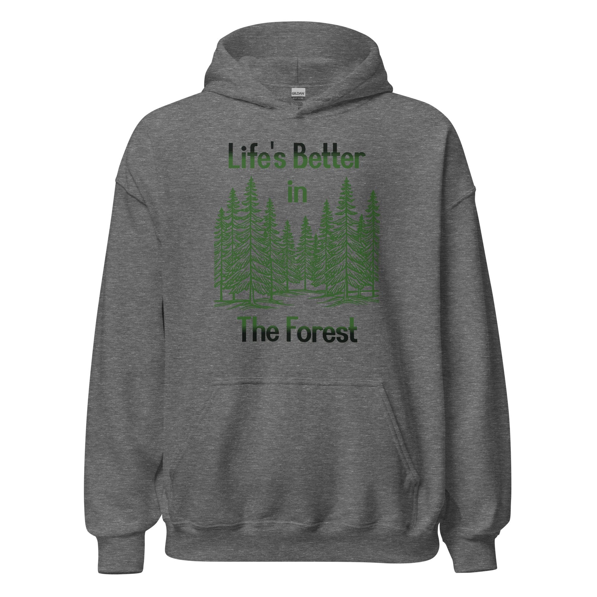 Life's Better In The Forest Men's (Unisex) Hoodie - Hoodies - Discovery Co.
