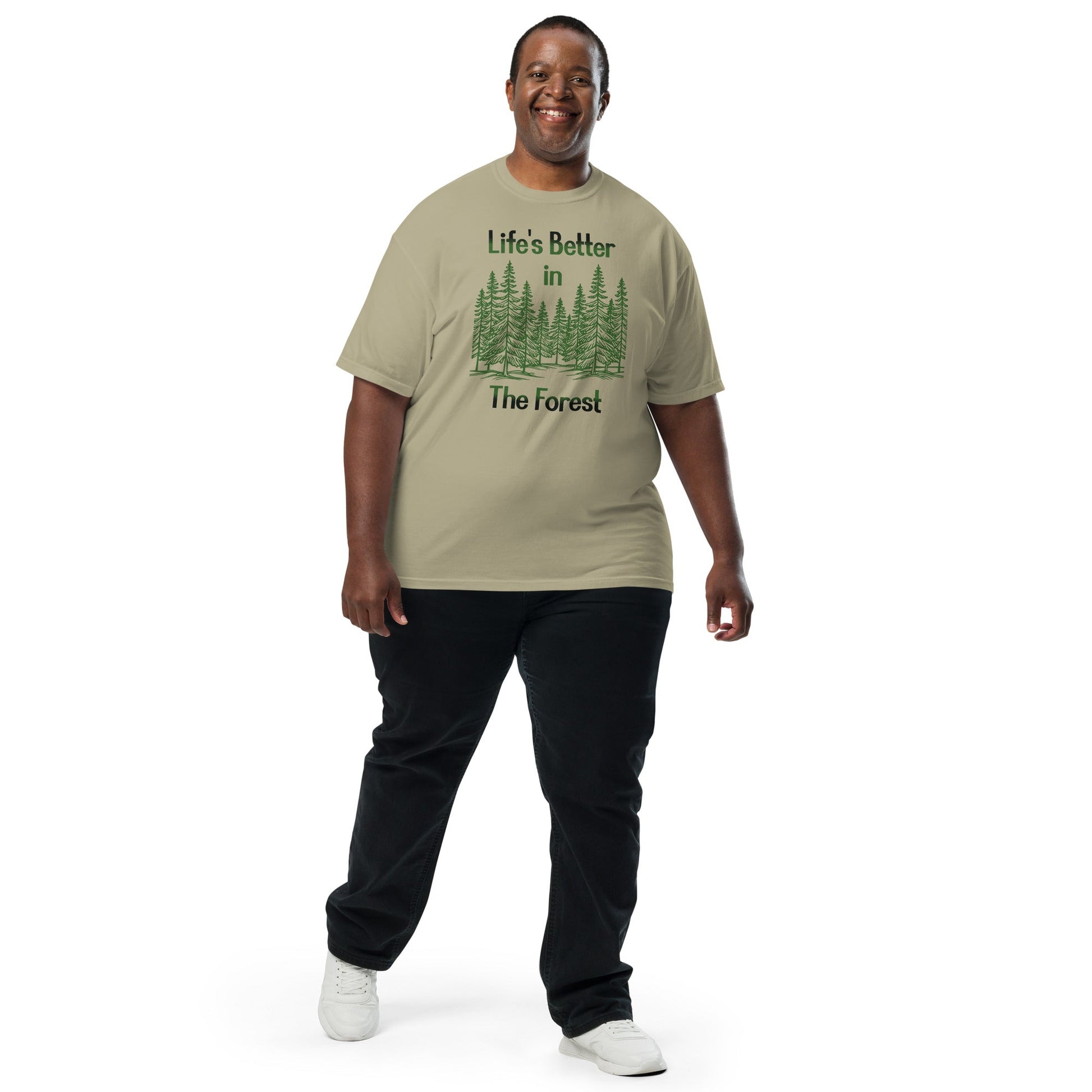 Life's Better In The Forest Men's (Unisex) Premium Tee - Men's Shirts - Discovery Co.