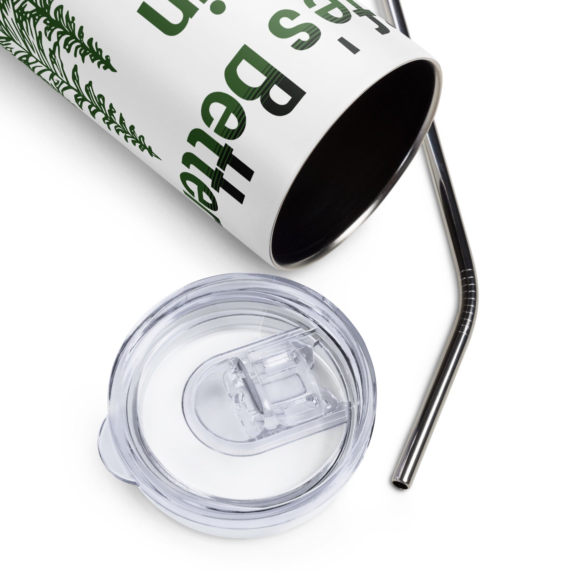 Life's Better In The Forest Stainless Steel Tumbler - Steel Tumbler - Discovery Co.