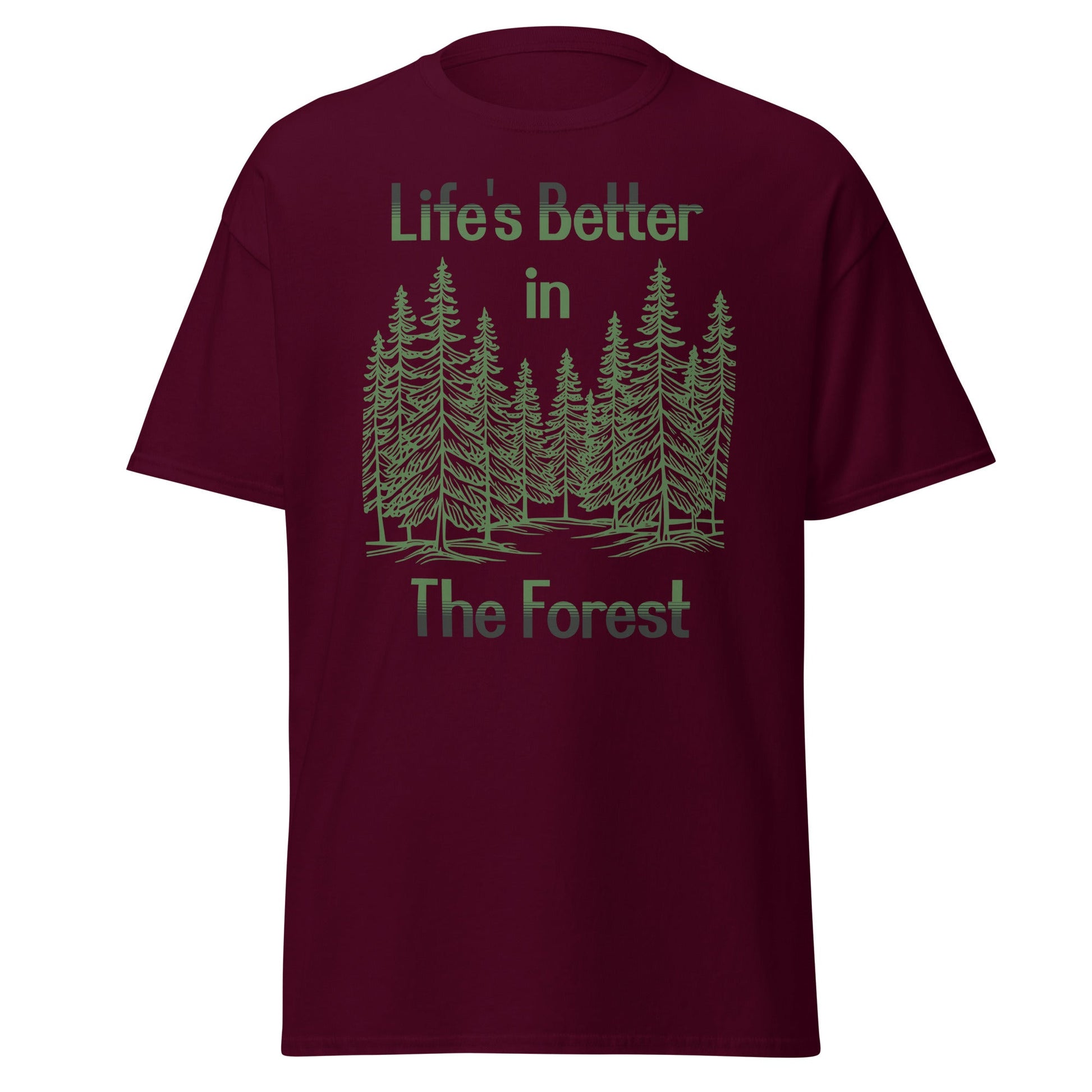 Life's Better In The Forest Women's (Unisex) Classic Tee - Women's Shirts - Discovery Co.