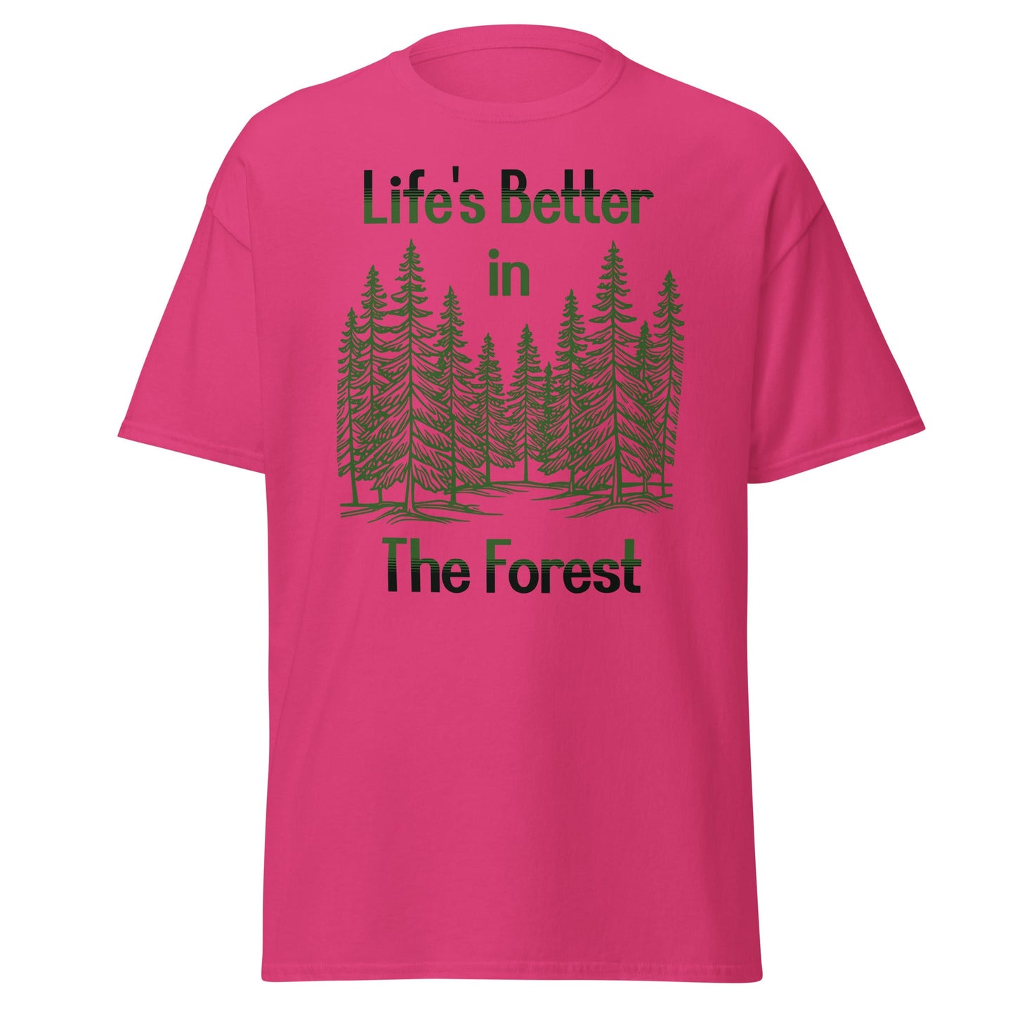 Life's Better In The Forest Women's (Unisex) Classic Tee - Women's Shirts - Discovery Co.