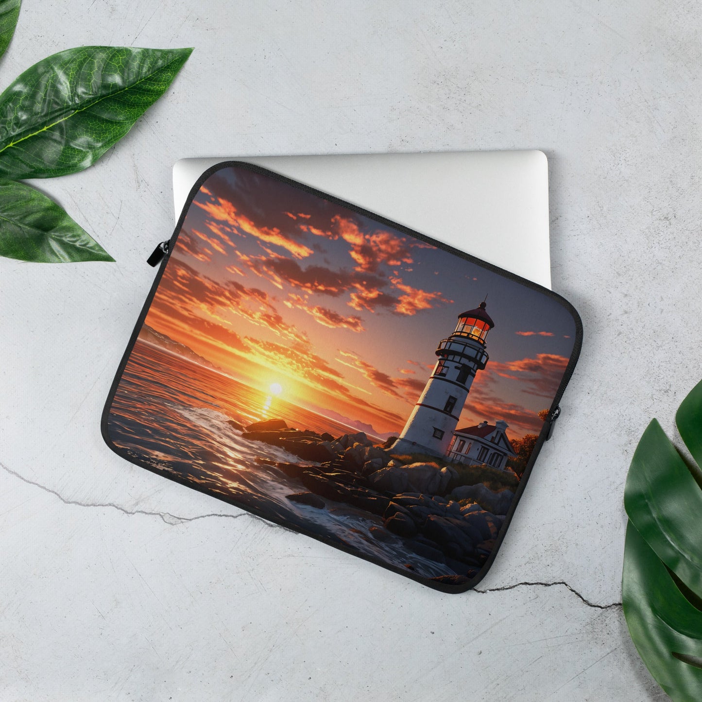 Lighthouse Laptop Sleeve - Laptop Cases - Discovery Co.