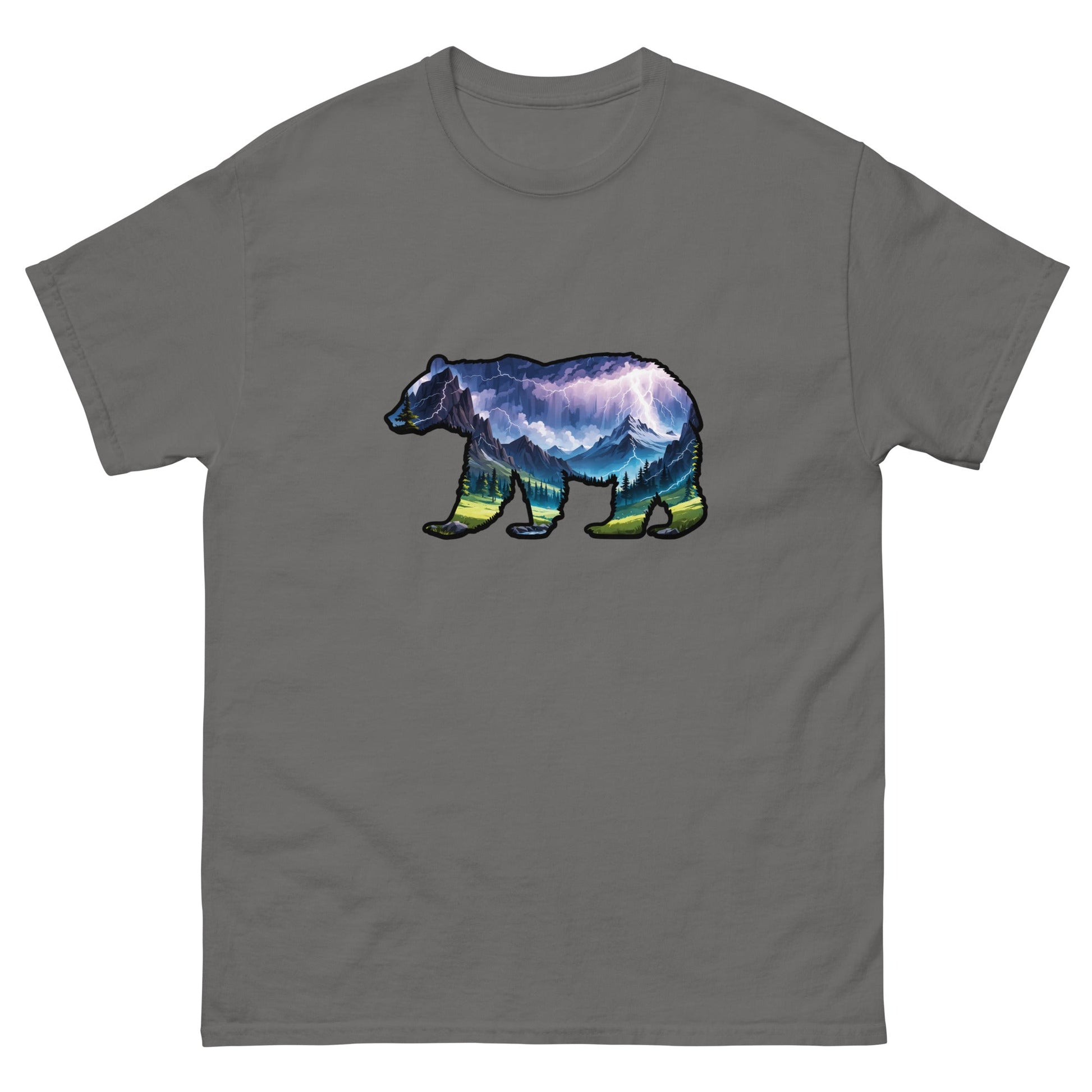 Lightning In The Mountains Bear Women's Classic Tee - Women's Shirts - Discovery Co.