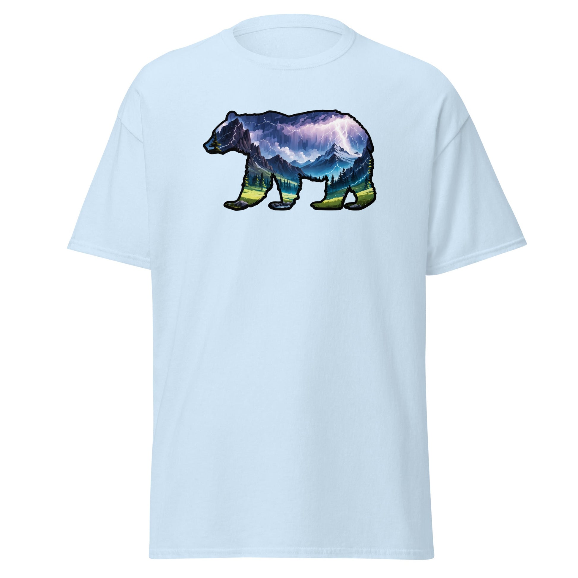 Lightning In The Mountains Bear Women's (Unisex) Classic Tee - Women's Shirts - Discovery Co.