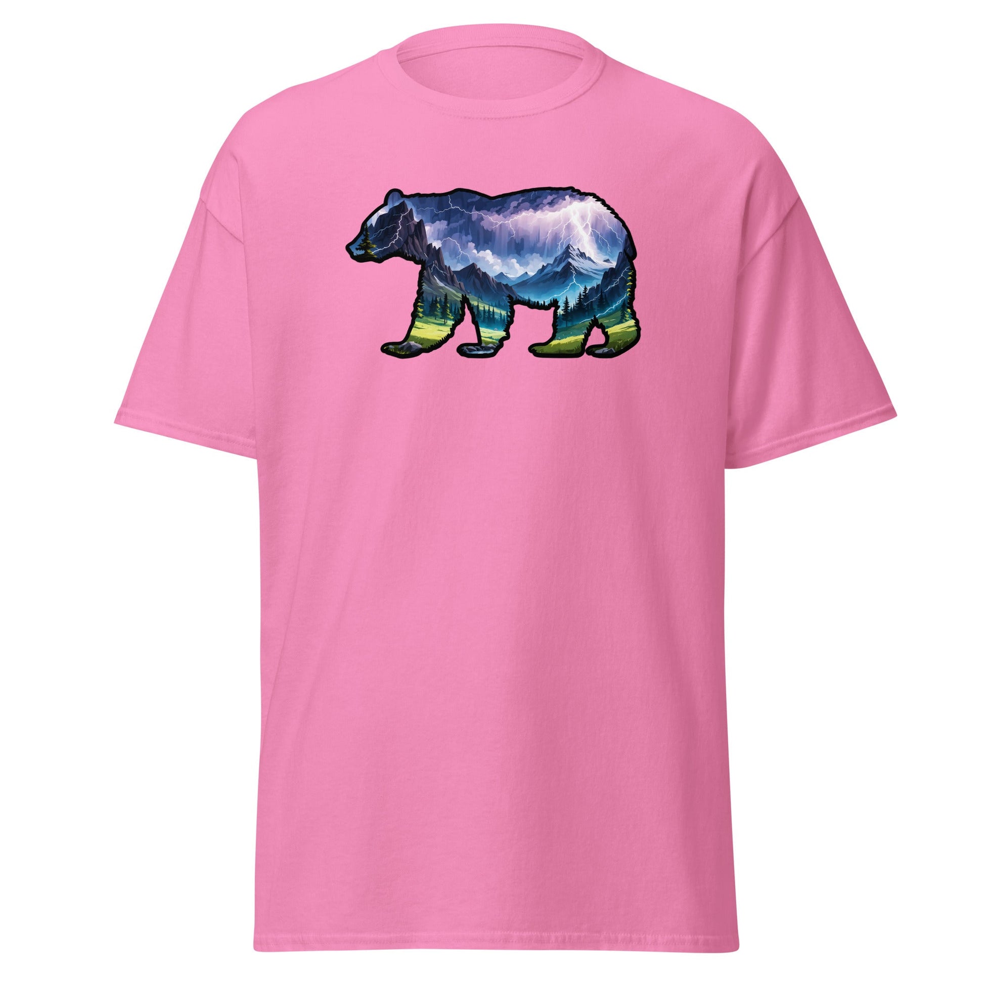 Lightning In The Mountains Bear Women's (Unisex) Classic Tee - Women's Shirts - Discovery Co.