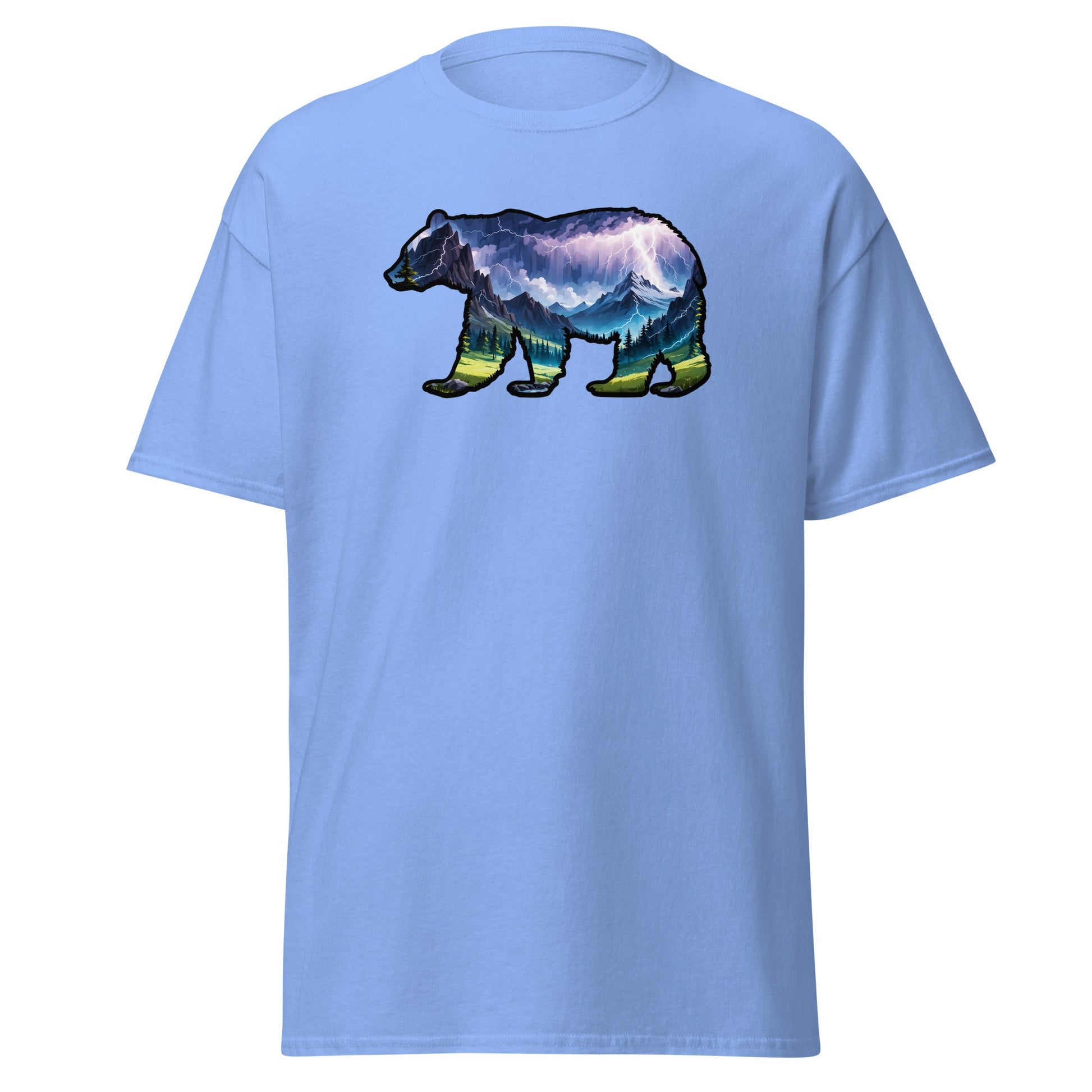 Lightning In The Mountains Bear Women's (Unisex) Classic Tee - Women's Shirts - Discovery Co.