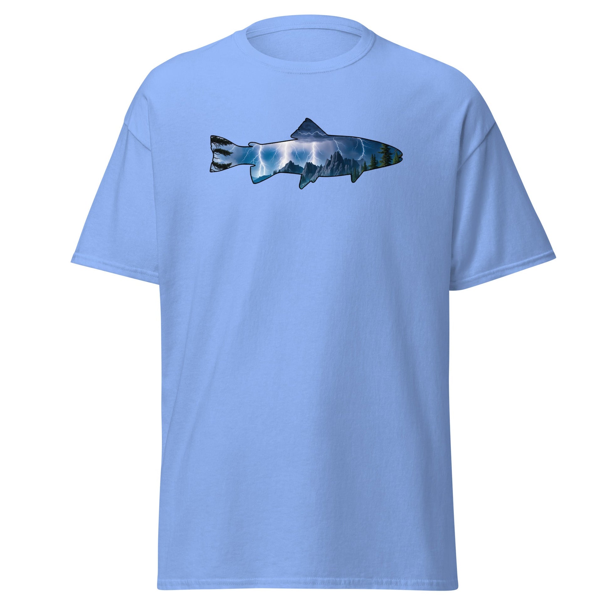 Lightning In The Mountains Trout Women's (Unisex) Classic Tee - Women's Shirts - Discovery Co.