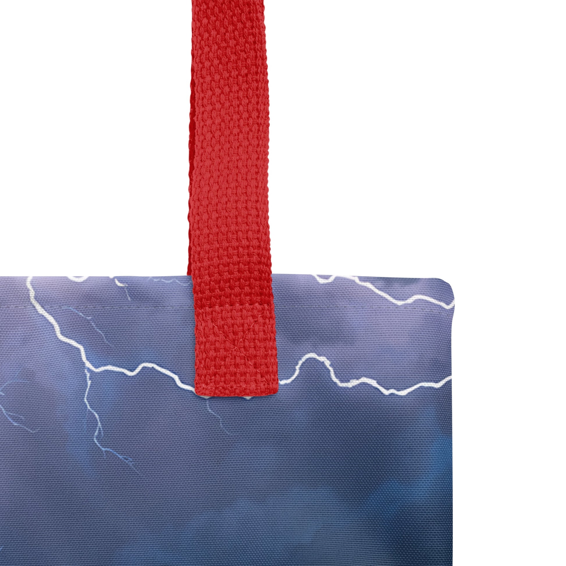 Lightning In The Valley II Tote Bag - Tote Bags - Discovery Co.