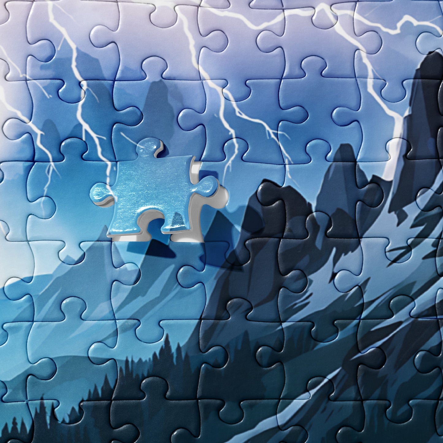 Lightning In The Valley Jigsaw Puzzle - Puzzle - Discovery Co.