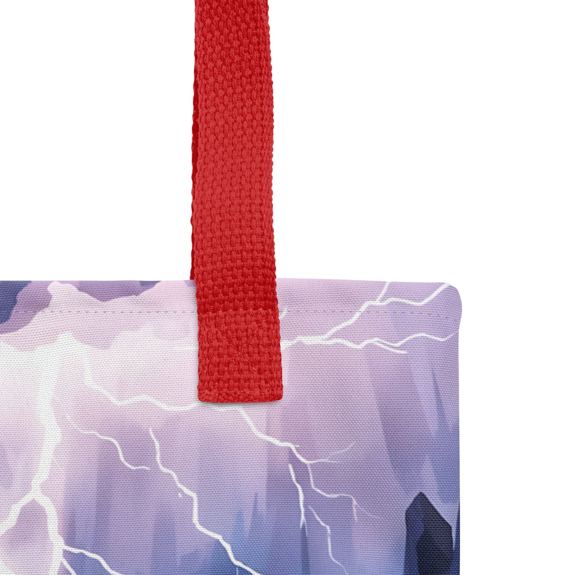 Lightning Over Mountains II Tote Bag - Tote Bags - Discovery Co.