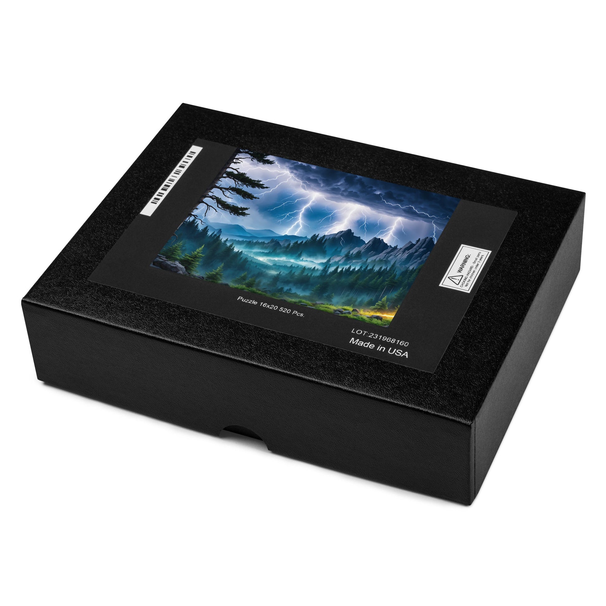 Lightning Over Mountains III Jigsaw Puzzle - Puzzle - Discovery Co.