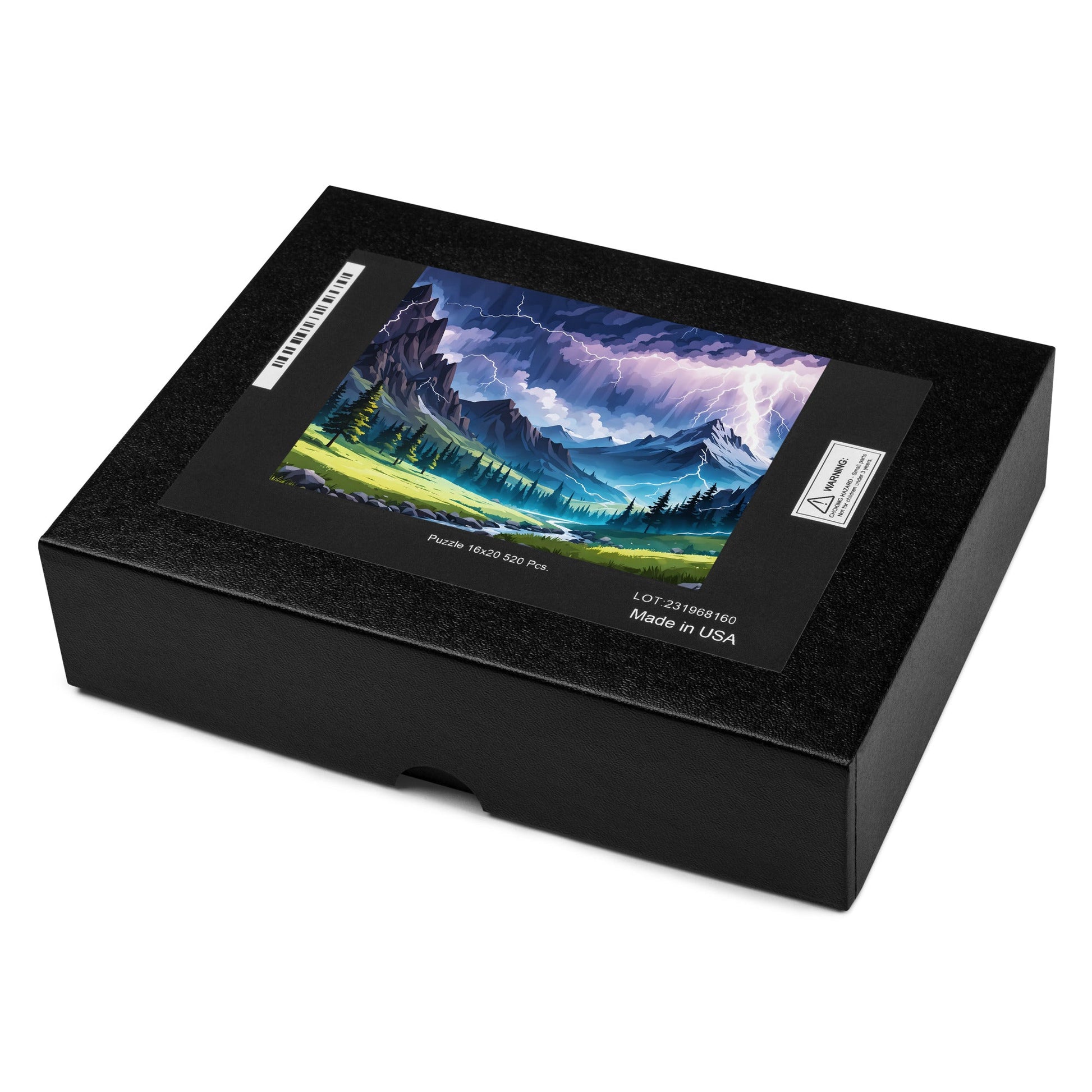 Lightning Over Mountains IV Jigsaw Puzzle - Puzzle - Discovery Co.