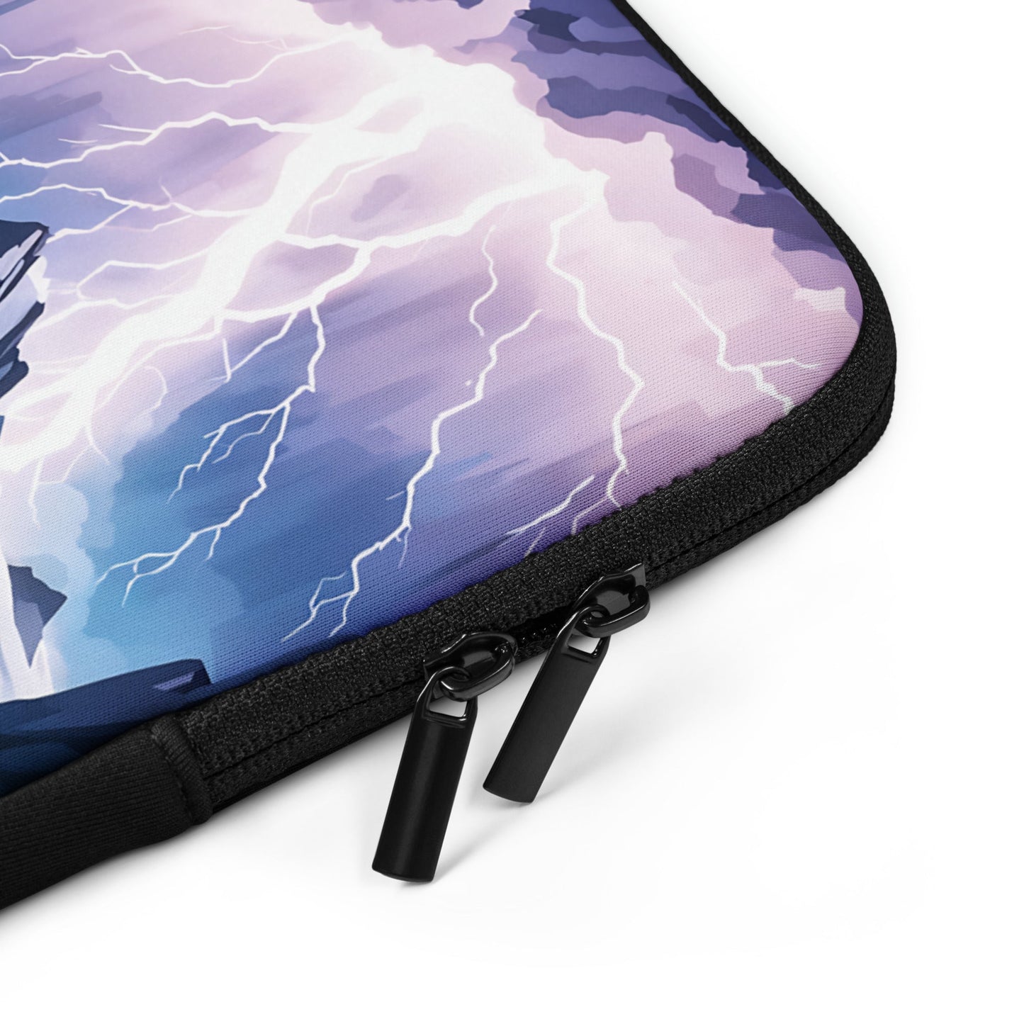 Lightning Over Mountains IV Laptop Sleeve - Laptop Cases - Discovery Co.