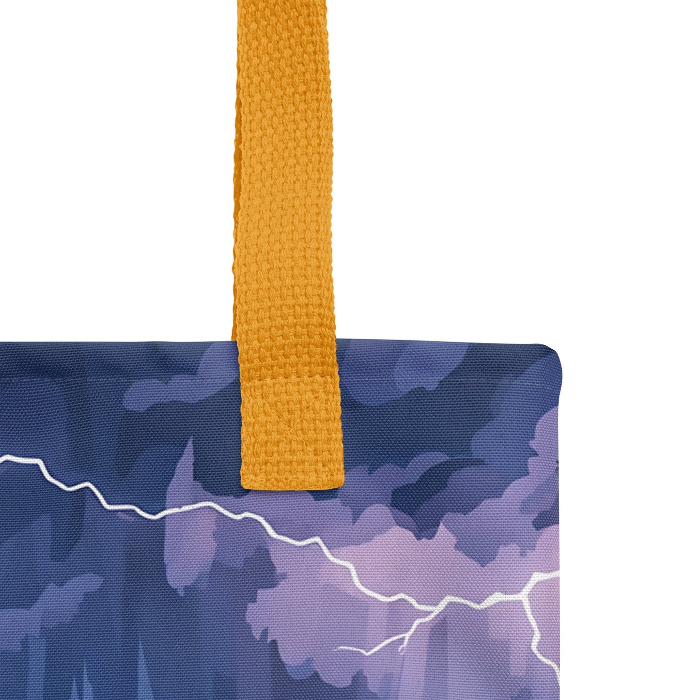 Lightning Over Mountains IV Tote Bag - Tote Bags - Discovery Co.