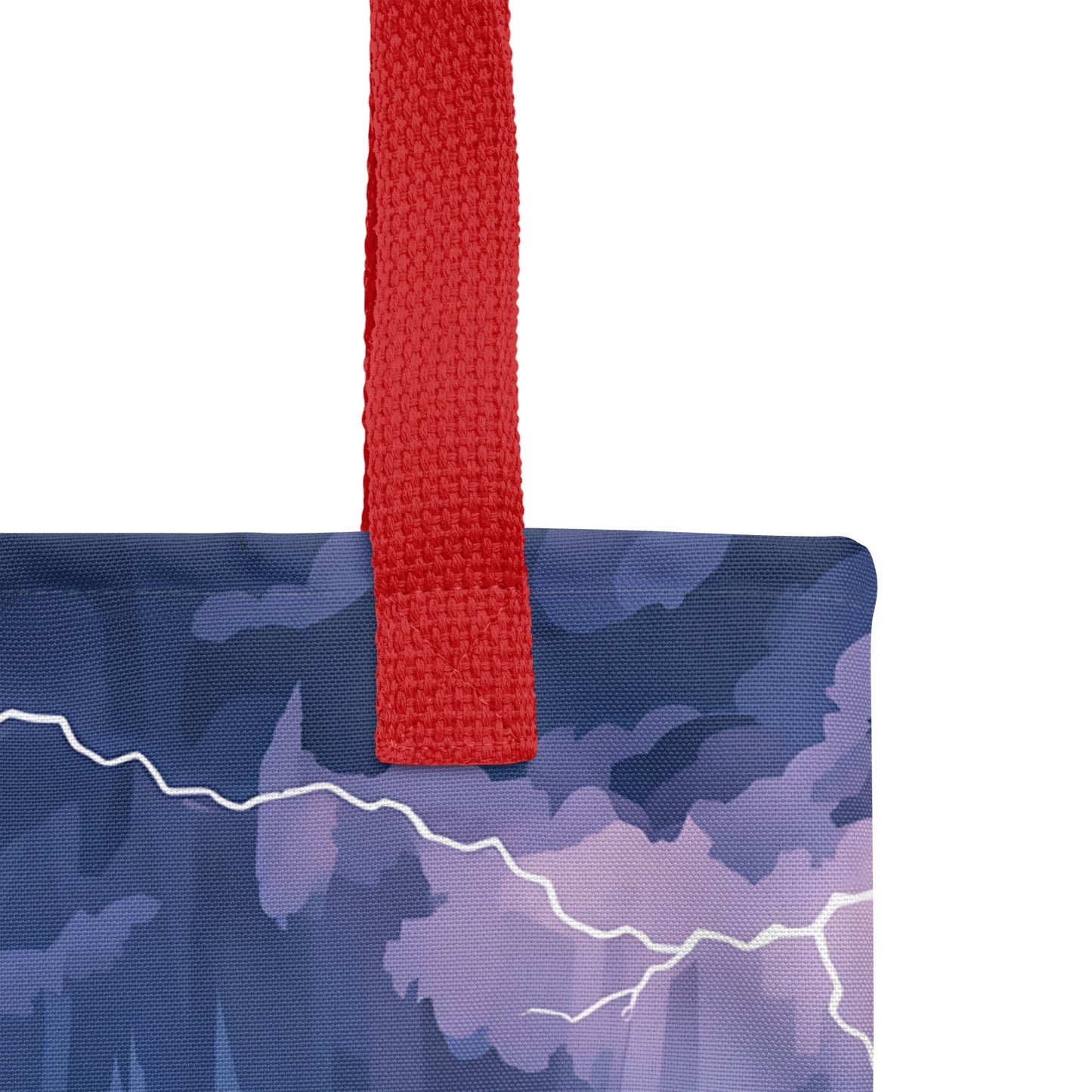 Lightning Over Mountains IV Tote Bag - Tote Bags - Discovery Co.