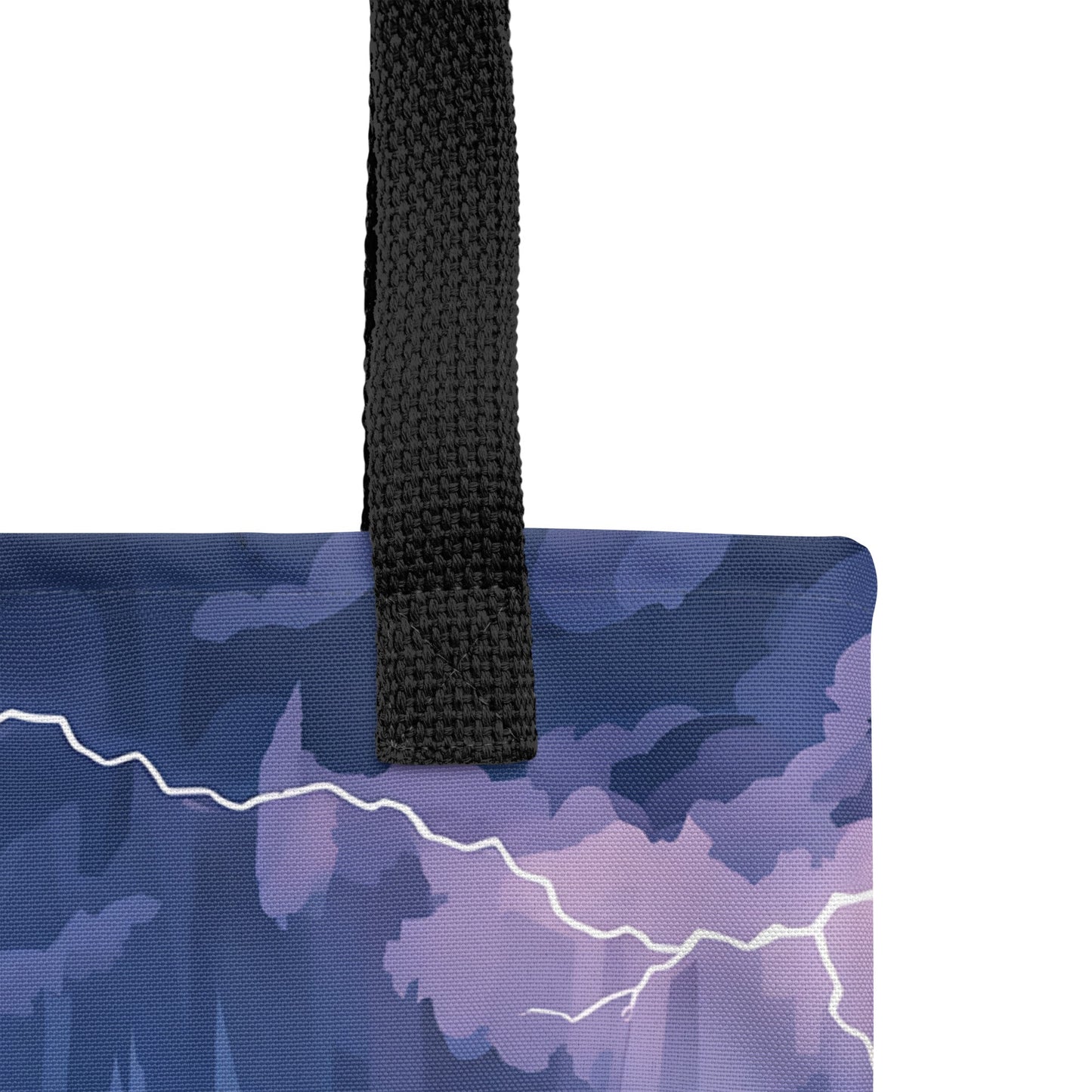 Lightning Over Mountains IV Tote Bag - Tote Bags - Discovery Co.