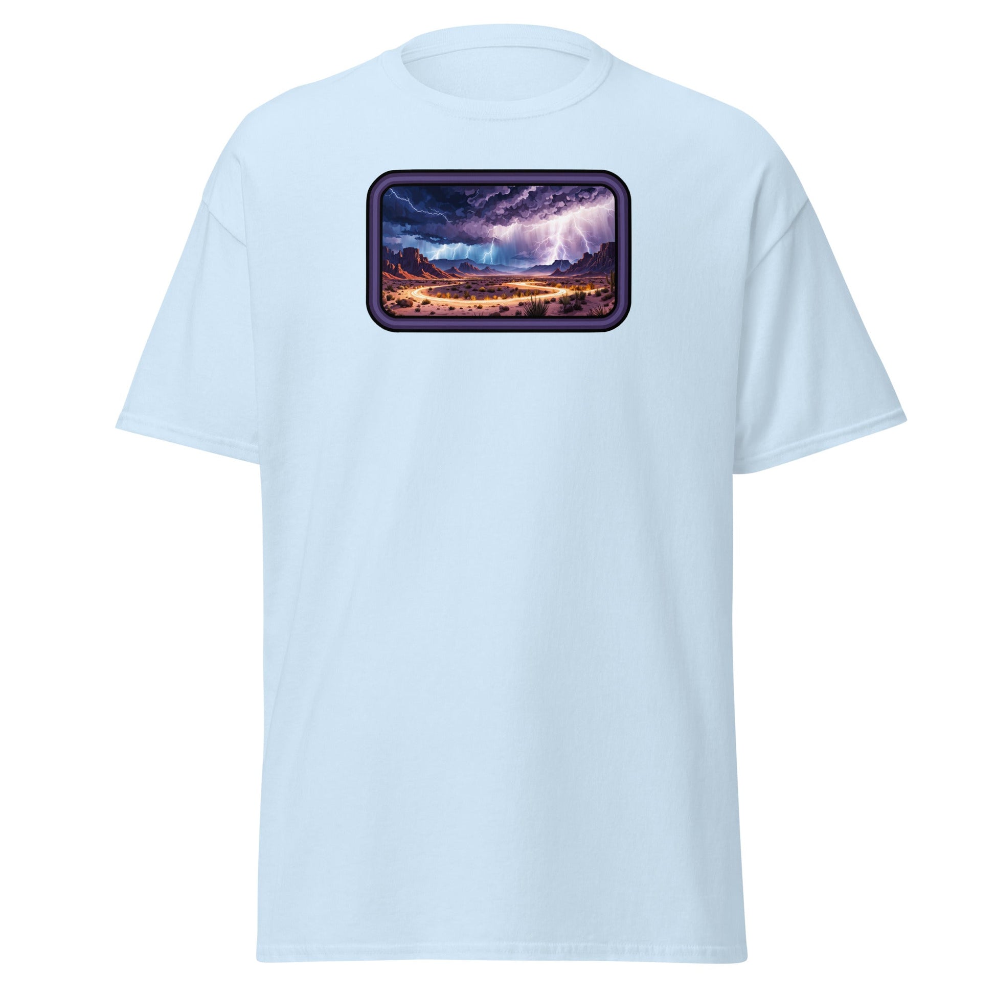 Lightning Over The Desert Men's (Unisex) Classic Tee - Men's Shirts - Discovery Co.