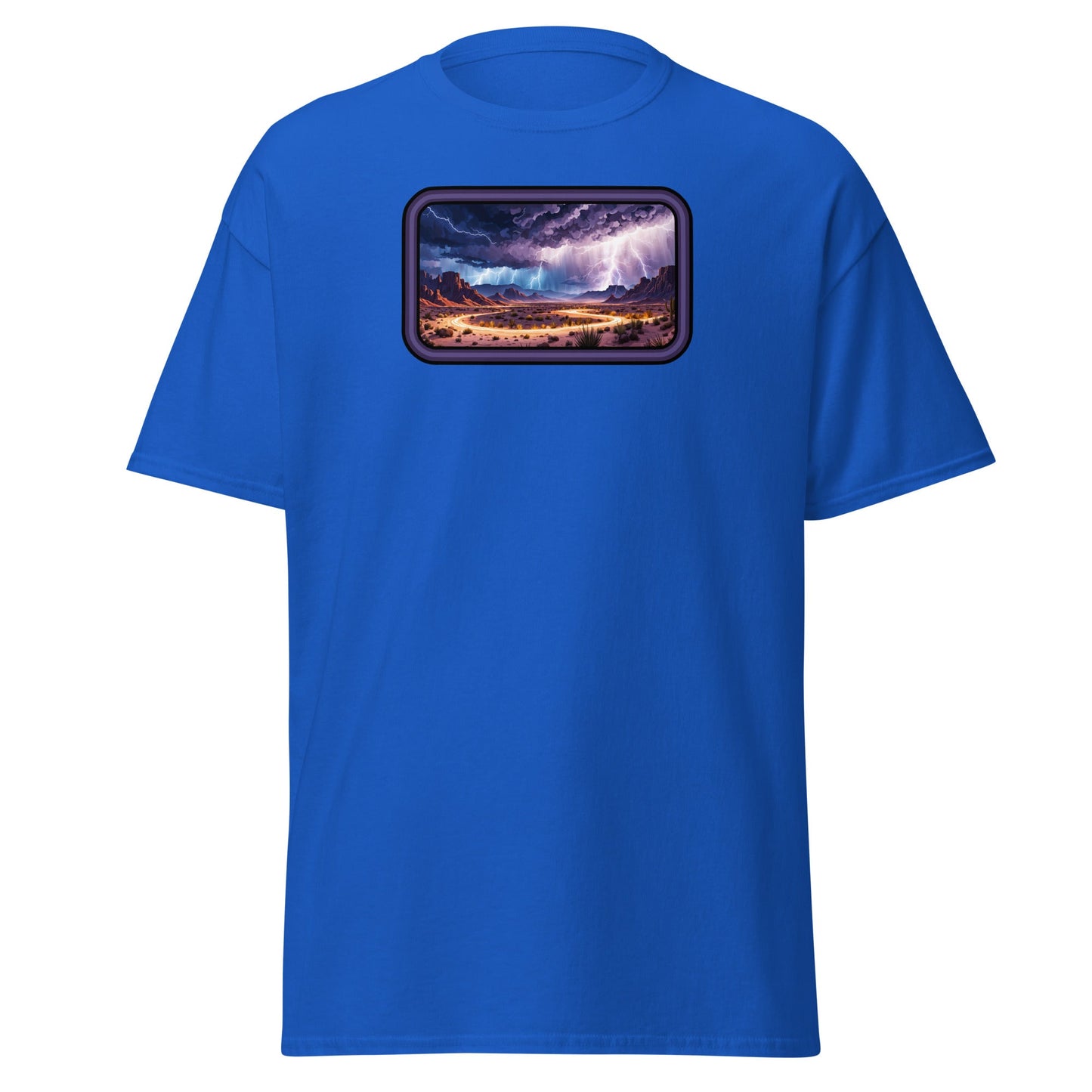 Lightning Over The Desert Women's (Unisex) Classic Tee - Women's Shirts - Discovery Co.