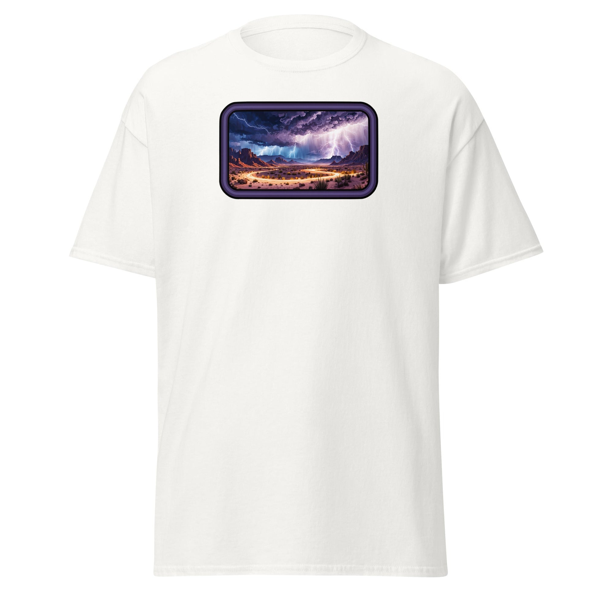 Lightning Over The Desert Women's (Unisex) Classic Tee - Women's Shirts - Discovery Co.