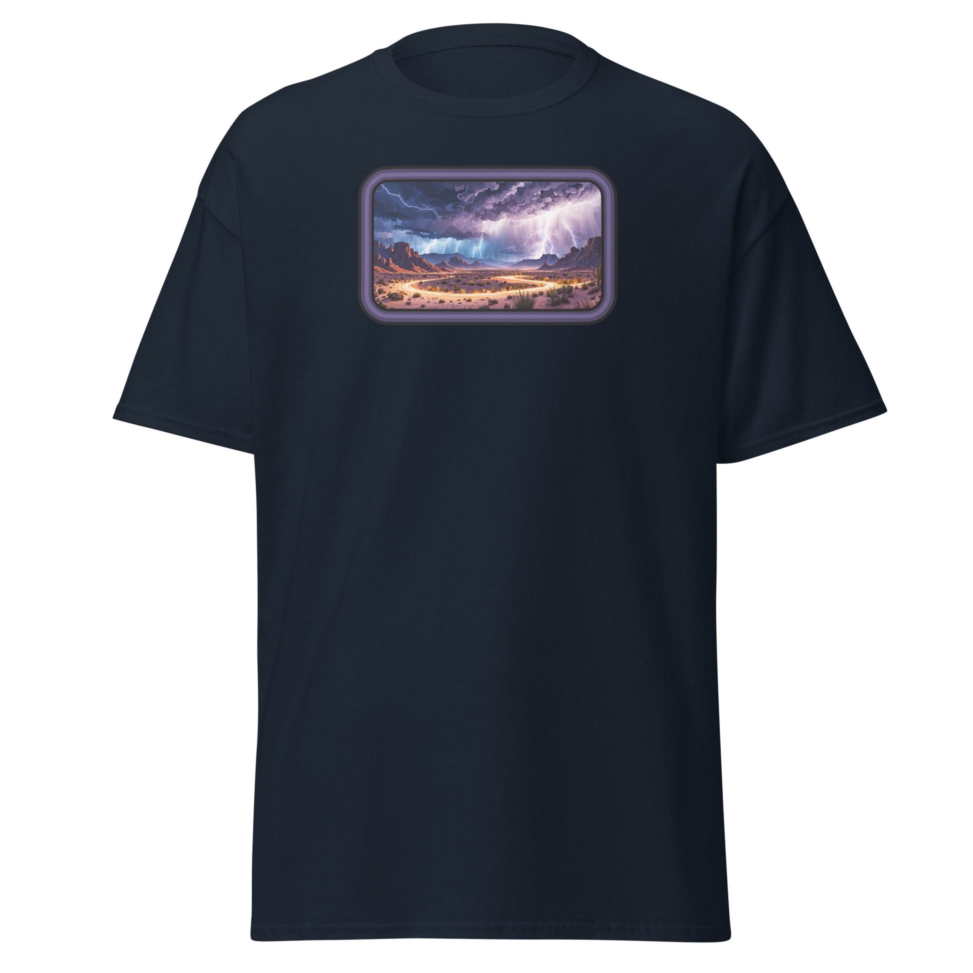 Lightning Over The Desert Women's (Unisex) Classic Tee - Women's Shirts - Discovery Co.