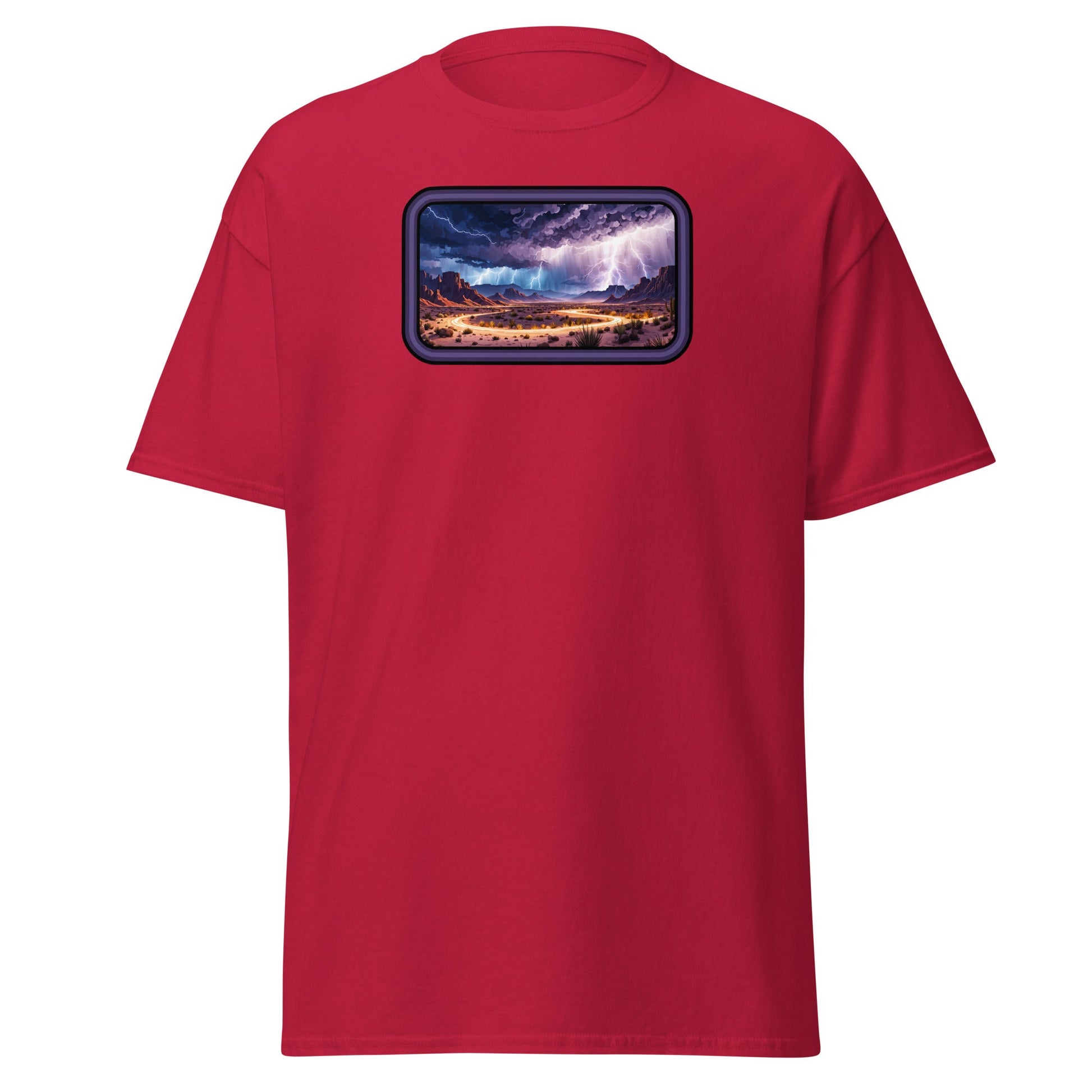 Lightning Over The Desert Women's (Unisex) Classic Tee - Women's Shirts - Discovery Co.
