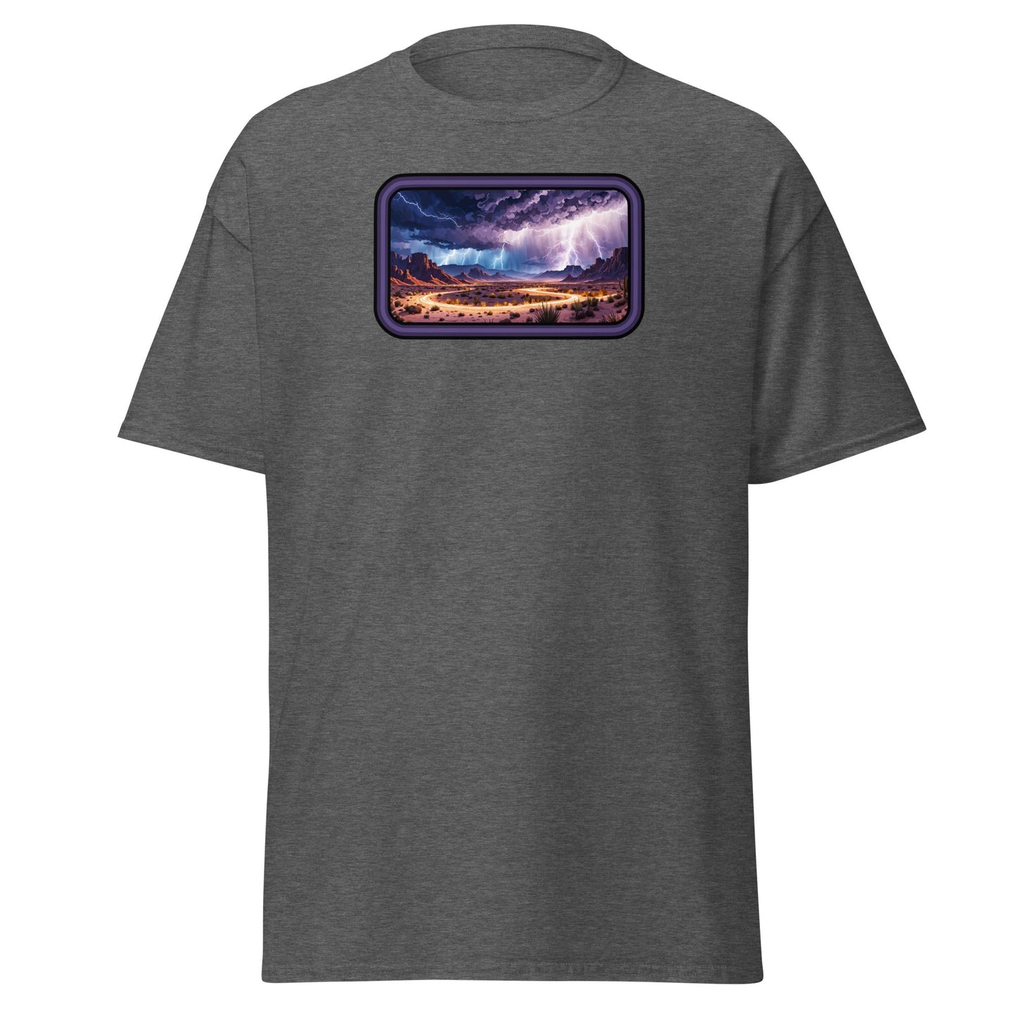 Lightning Over The Desert Women's (Unisex) Classic Tee - Women's Shirts - Discovery Co.