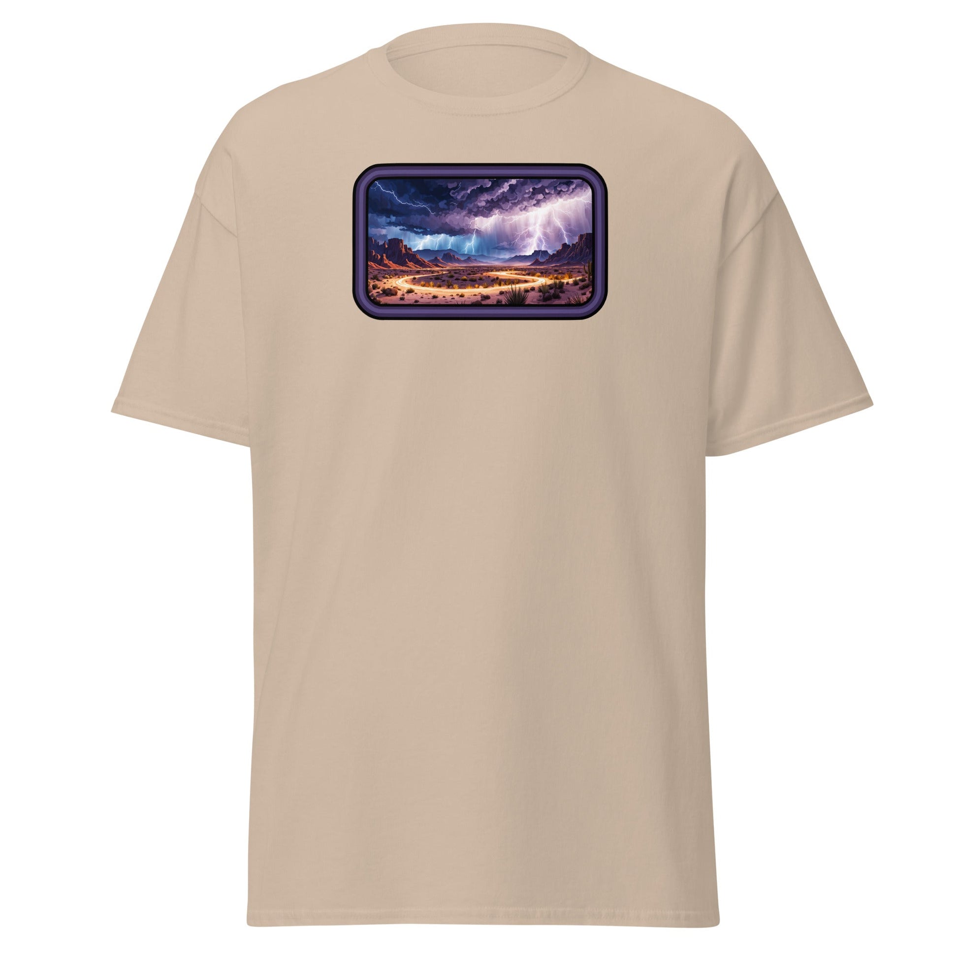 Lightning Over The Desert Women's (Unisex) Classic Tee - Women's Shirts - Discovery Co.