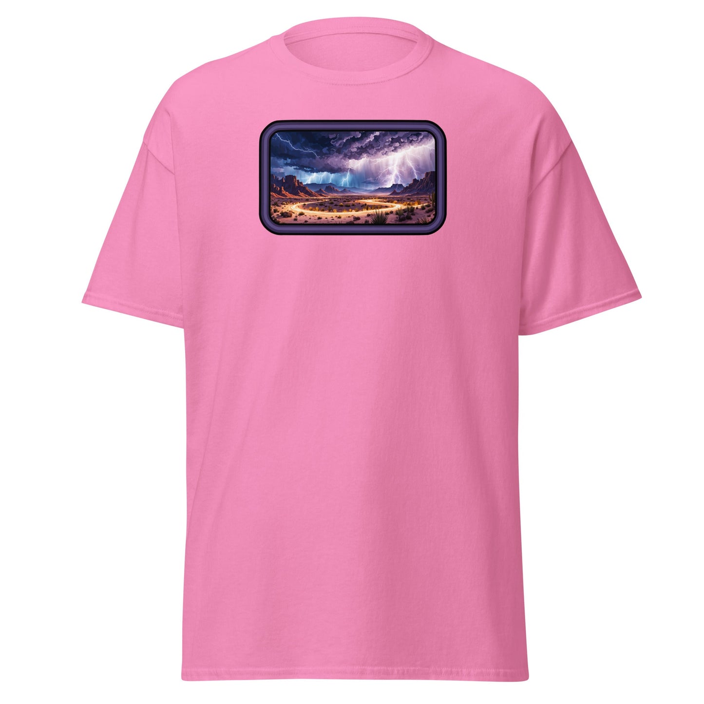 Lightning Over The Desert Women's (Unisex) Classic Tee - Women's Shirts - Discovery Co.